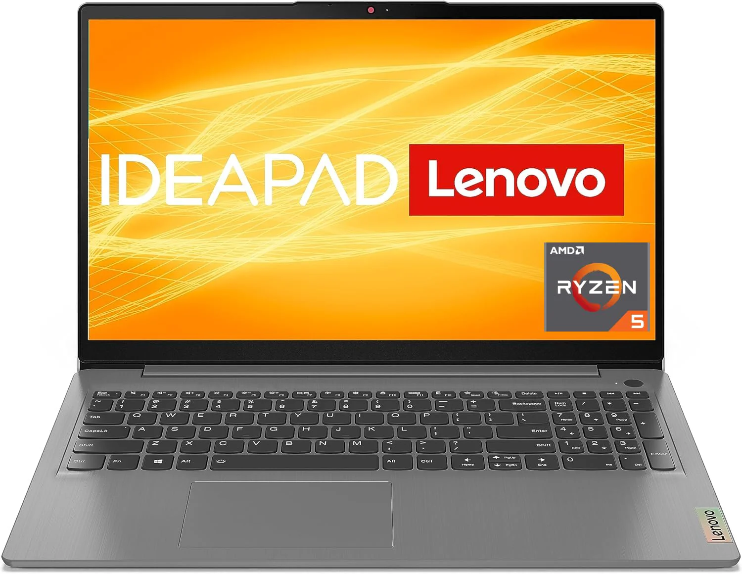 Lenovo IdeaPad 3 Laptop | 15,6" Full HD Display | AMD Ryzen 5 5500U | 16GB RAM | 1TB SSD | AMD Radeon Grafik | Win11 Home | grau | QWERTZ | 3 Monate Premium Care