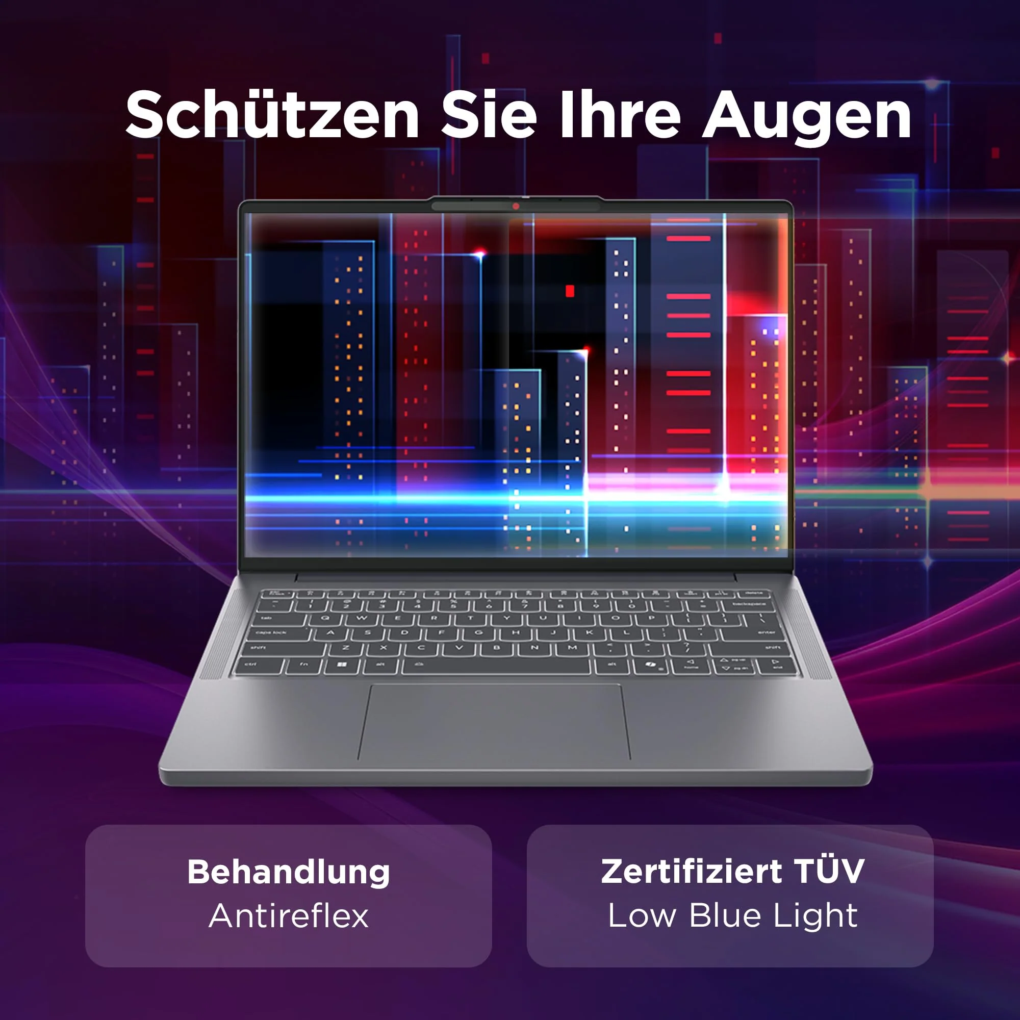 Lenovo IdeaPad Slim 3i Laptop | 14" WUXGA Display | Intel Core i5 13420H | 16GB RAM | 512GB SSD | Intel UHD Grafik |Windows 11 | QWERTZ | Luna Grau | 3 Monate Premium Care - Image 5