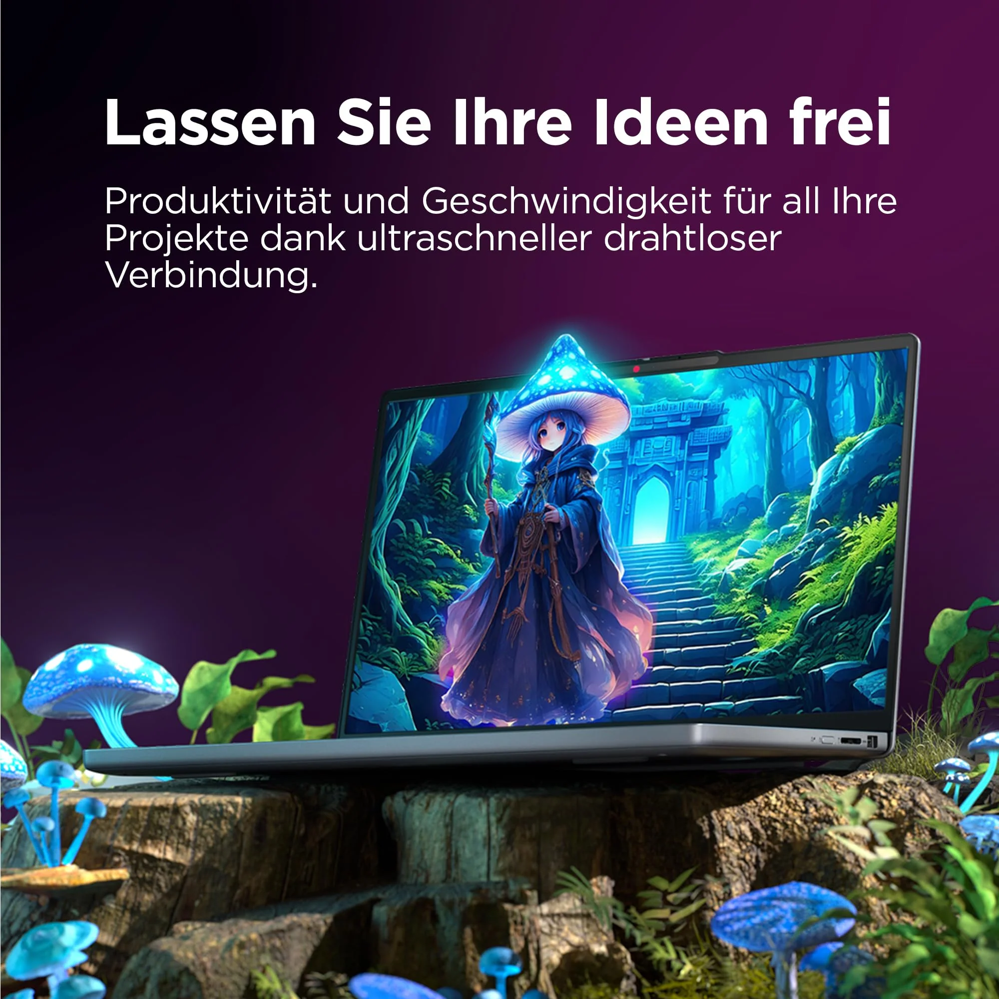 Lenovo IdeaPad Slim 3i Laptop | 14" WUXGA Display | Intel Core i5 13420H | 16GB RAM | 512GB SSD | Intel UHD Grafik |Windows 11 | QWERTZ | Luna Grau | 3 Monate Premium Care - Image 9