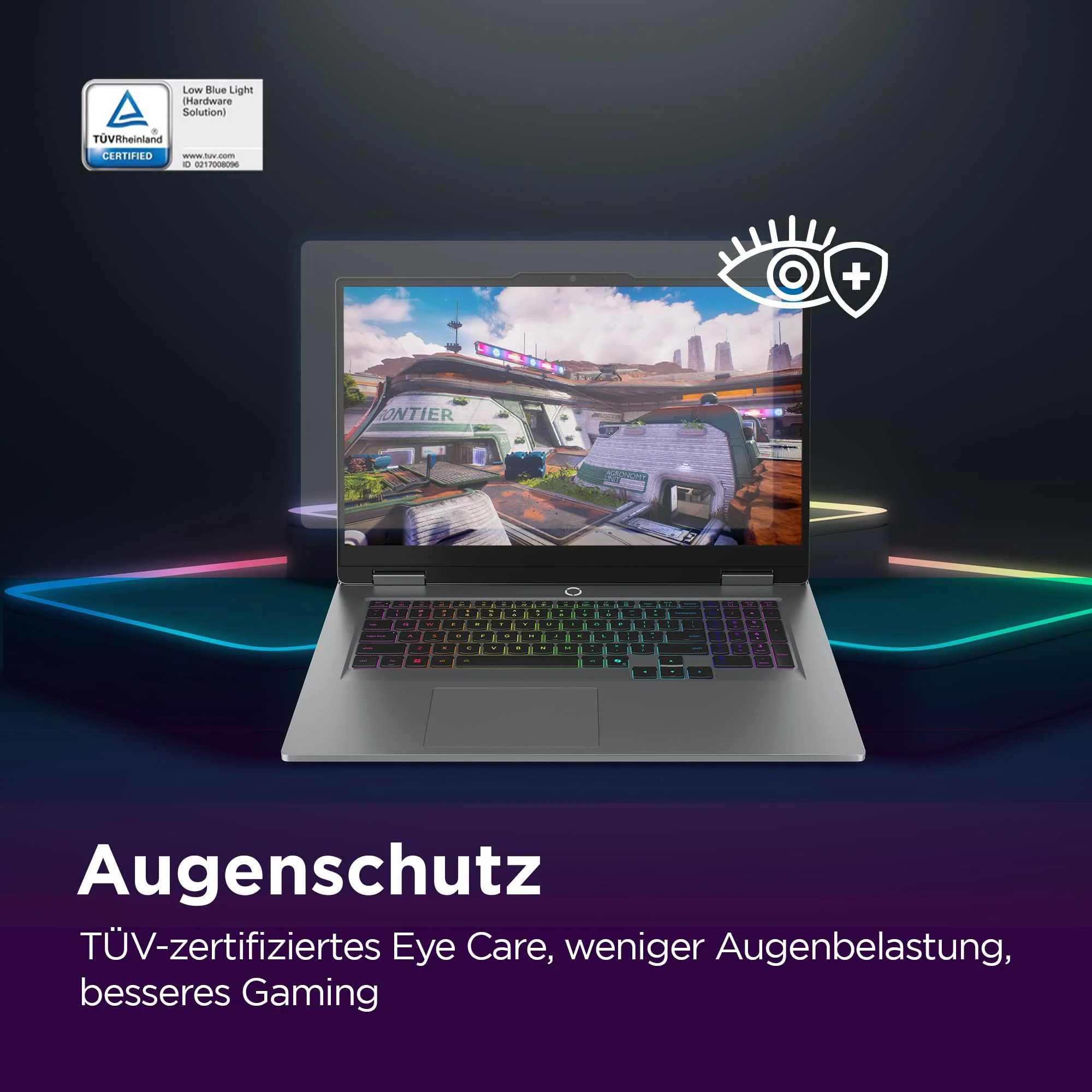 Lenovo LOQ Gaming AI Laptop | 17.3" Full HD 165Hz Display | NVIDIA GeForce RTX 5070 | Intel Core i7-14700HX | 16GB RAM | 1TB SSD | Win11 | QWERTZ | 24-Zonen-RGB-Tastatur | Grau | 3 Monate GamePass - Image 9