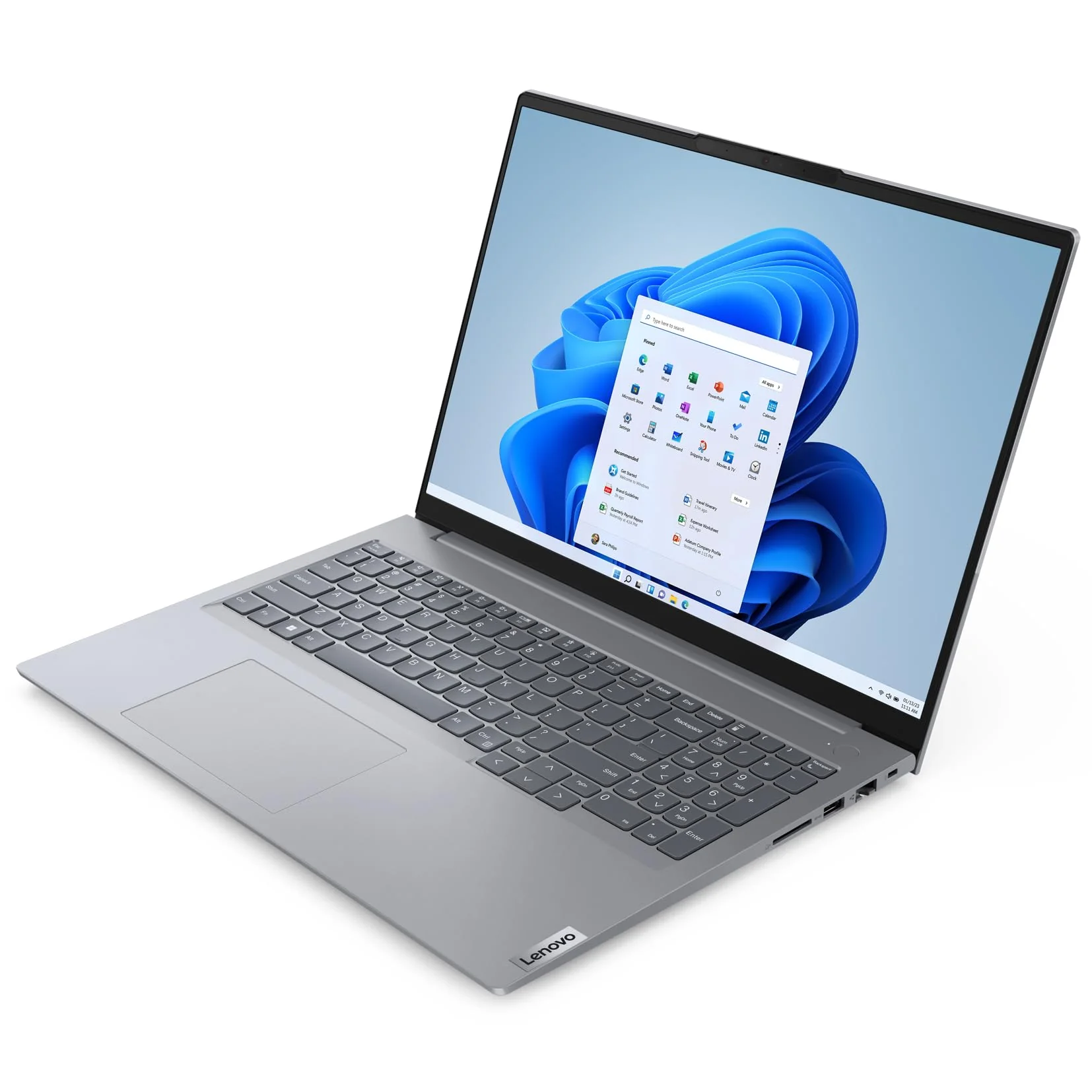 Lenovo ThinkBook 16 G6 16 Zoll FHD+ Laptop Computer, 13. Generation Intel 10-Core i5-1335U (Beat i7-1270P), 16 GB DDR5 RAM, 512 GB PCIe SSD, WiFi 6, Bluetooth 5.1, Fingerabdruckleser, Windows 11 Pro, - Image 8
