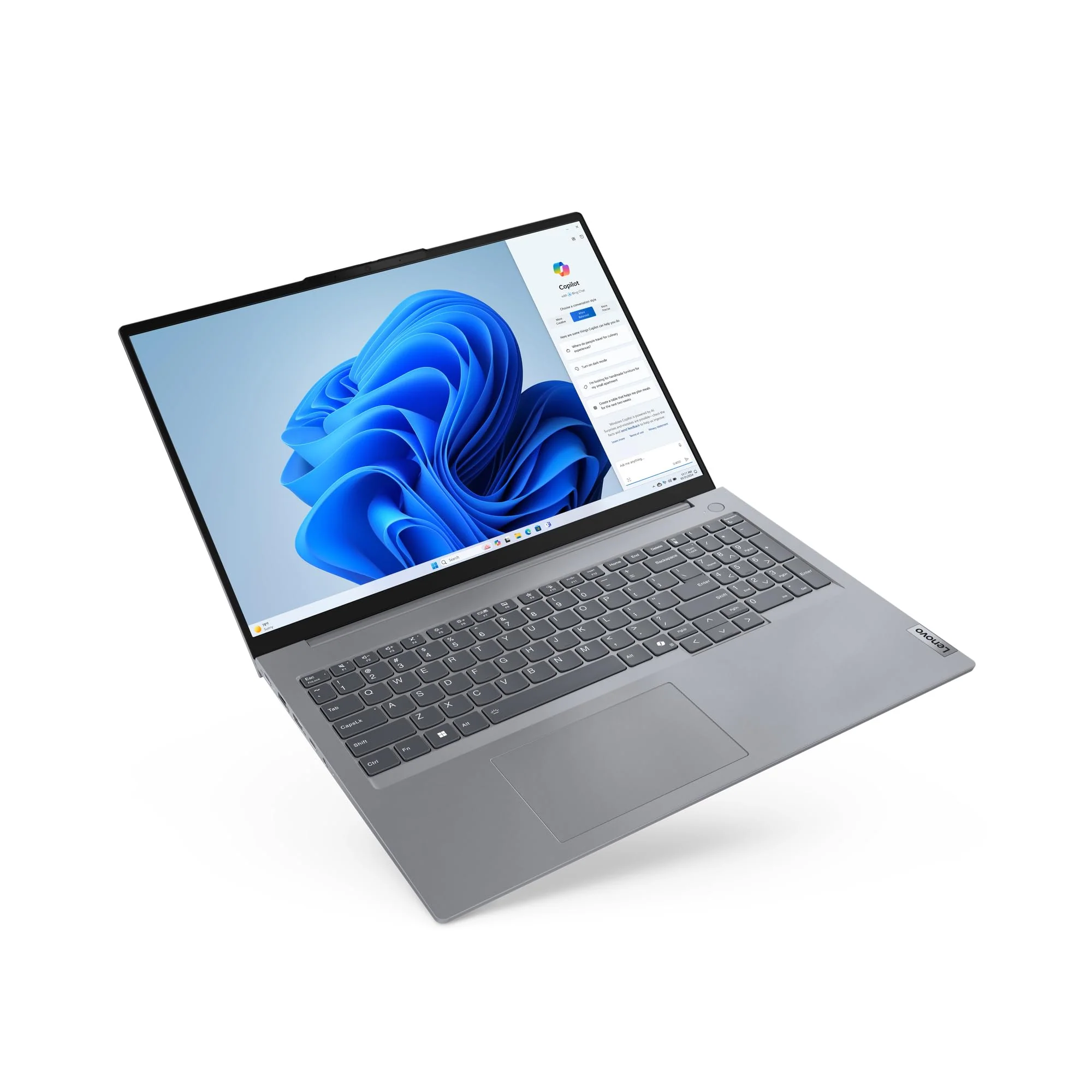 Lenovo ThinkBook 16 G7・16" WUXGA・Ryzen 5 7535HS・8GB・256GB SSD・Win11 Pro・Notebook・(21MW0020GE) (EAN: 0198153118397) - Image 4