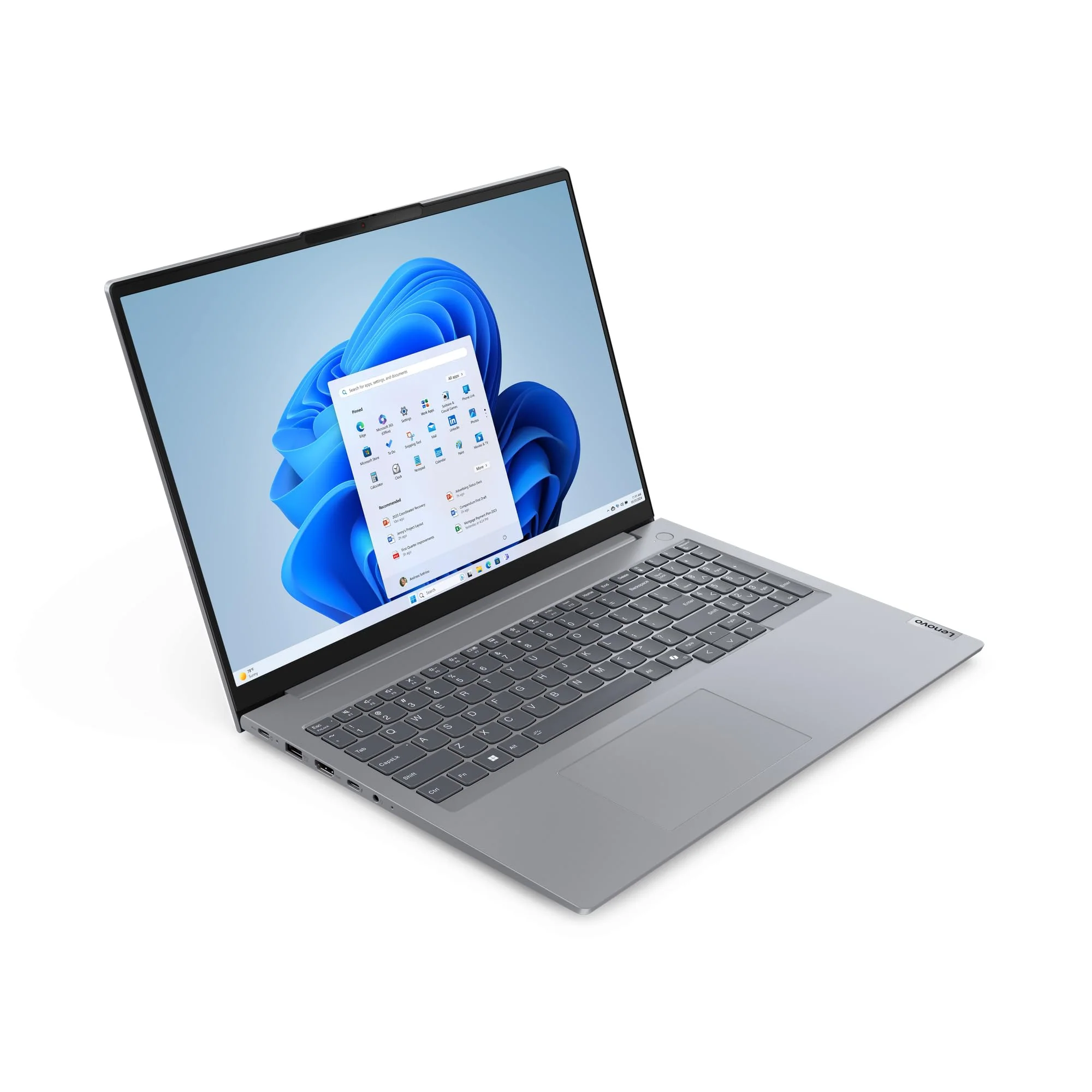 Lenovo ThinkBook 16 G7 IML Intel Core Ultra 5 125U Ordinateur Portable 40,6 cm (16") WUXGA 16 Go DDR5-SDRAM 512 Go SSD - Image 4