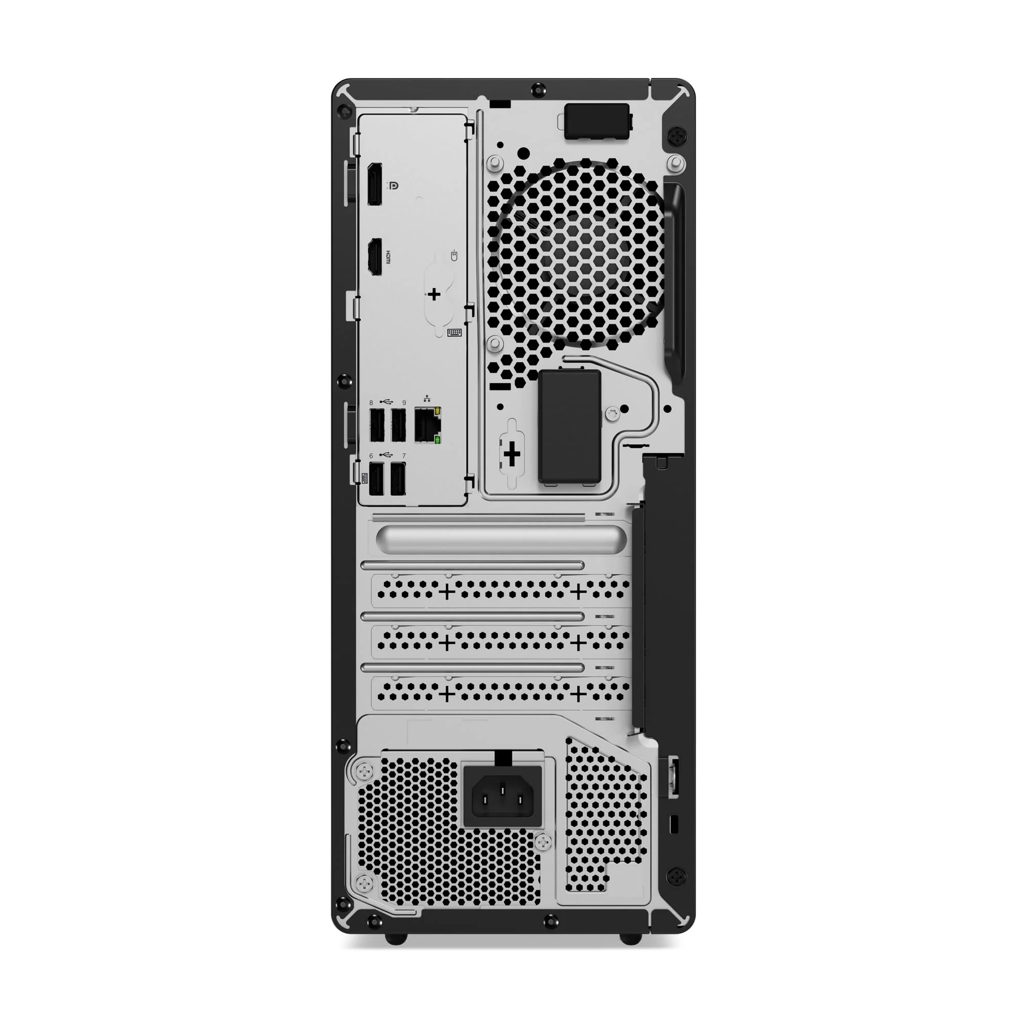 Lenovo ThinkCentre M70t Gen 5 12U6 - Tower - Core i7 13700/2.1 GHz - vPro Enterprise - RAM 16 GB - SSD 512 GB - DVD-Writer - UHD Graphics 770-1GbE, Wi-Fi 6E, Bluetooth 5.3 - Bluetooth - Image 4