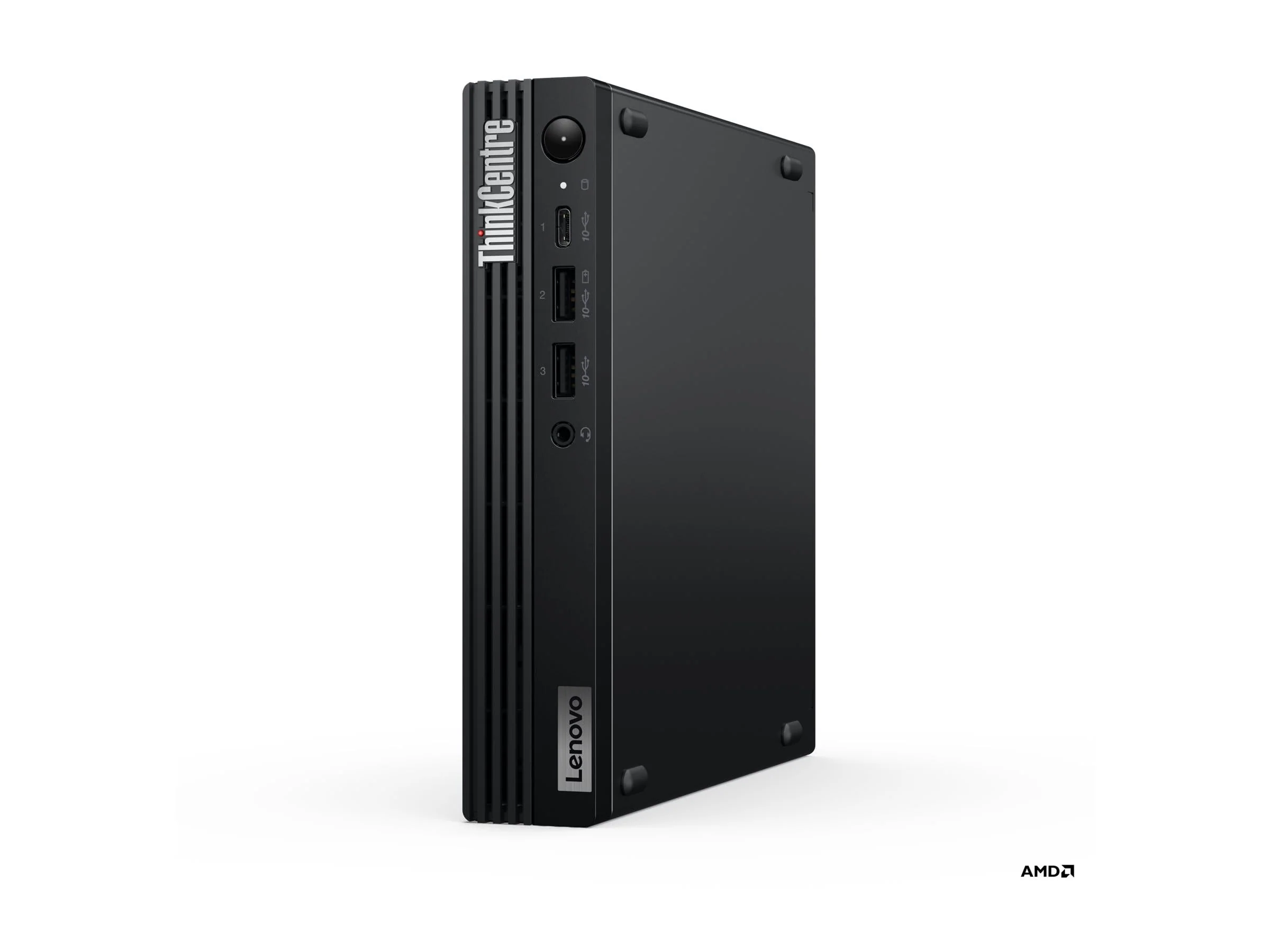 Lenovo ThinkCentre M75q Gen 5 12RQ - Mini - Ryzen 5 Pro 8500GE / 3.4 GHz - RAM 16 GB - SSD 512 GB - Radeon 740M - 1GbE, Wi-Fi 6E, Bluetooth 5.3 - Bluetooth 5.3 - Win 11 Pro - Monitor: kei - Image 8