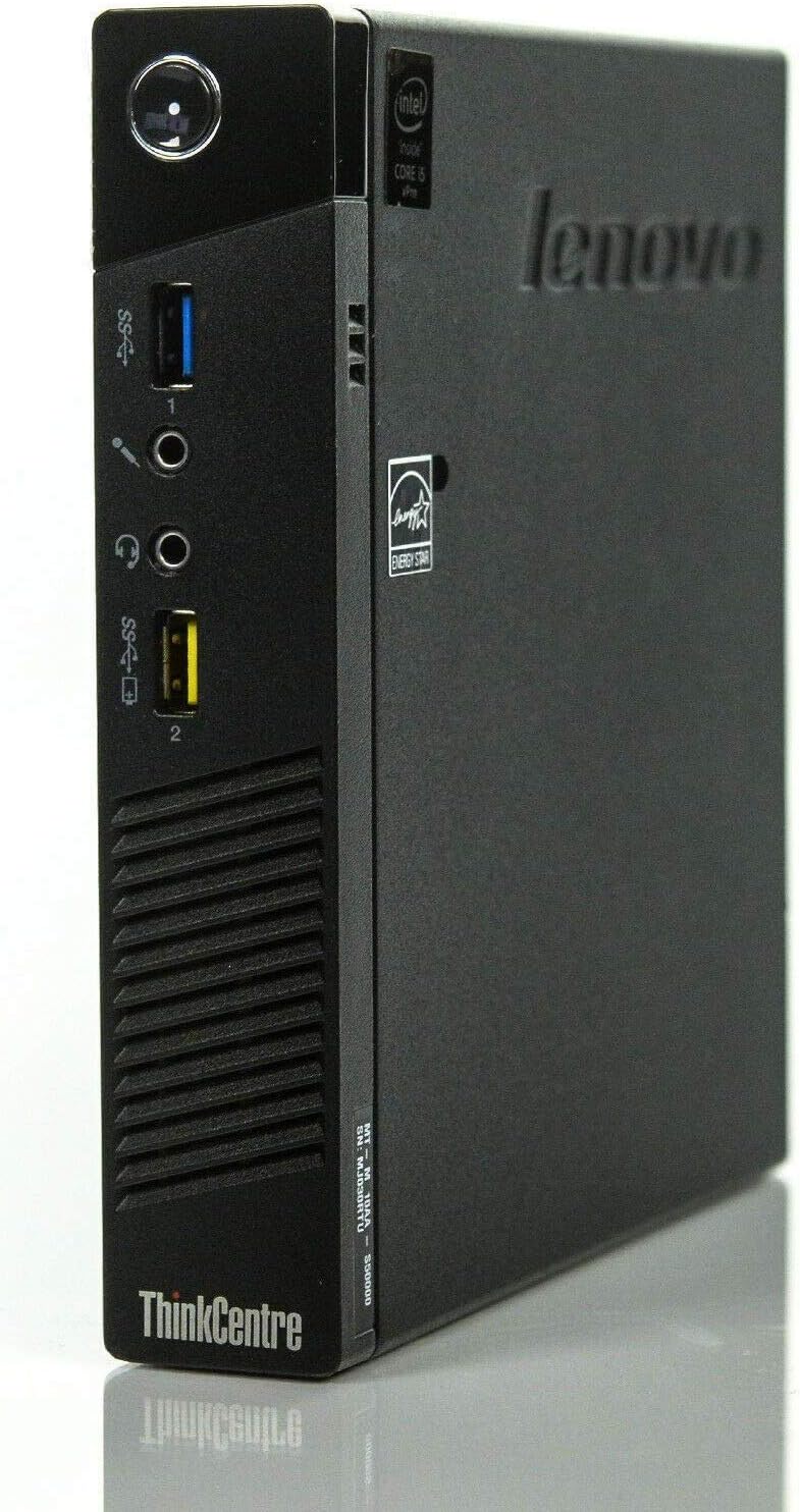 Lenovo ThinkCentre M93p USDT Tiny Quad Core i5-4590T 256GB Solid State Drive (SSD) 8 GB Speicher Win 10 Pro WLAN Mini PC Desktop (Generalüberholt) - Image 4