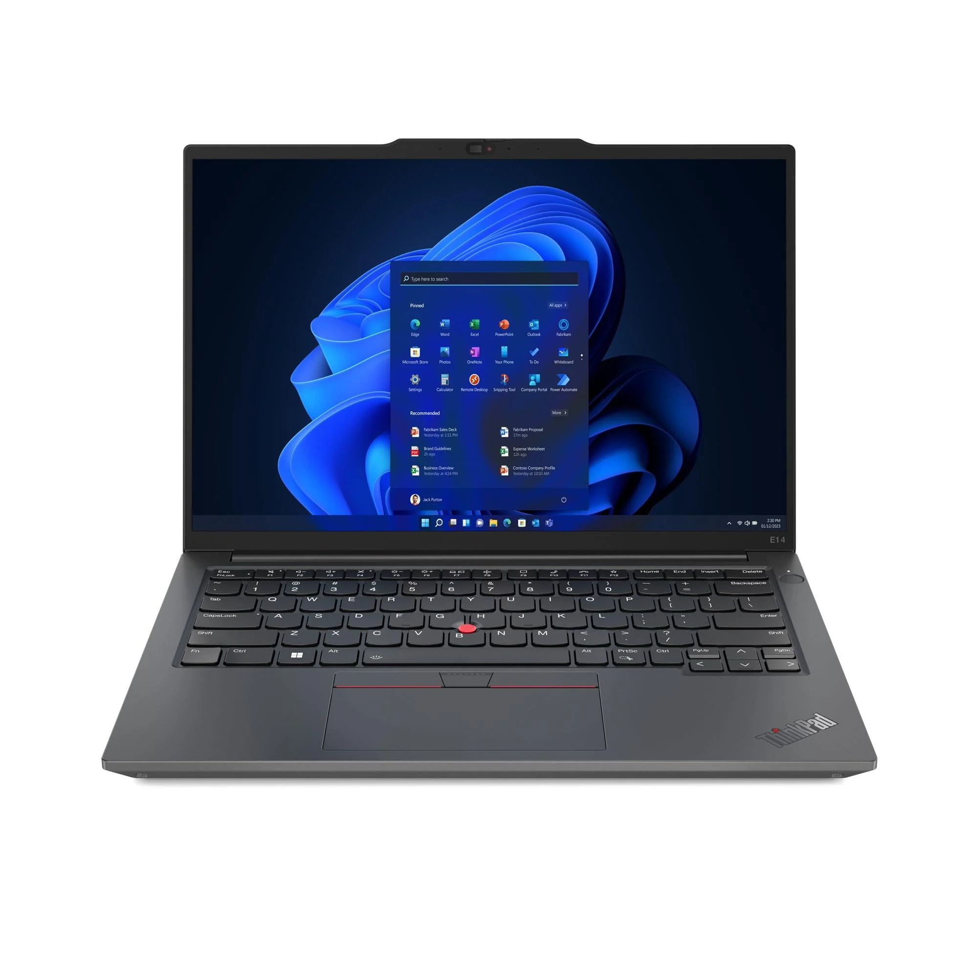 Lenovo ThinkPad E14 G5 21JR005VGE - 14" WUXGA, AMD Ryzen™ 5 7430U, 24GB RAM, 1TB SSD, W11P