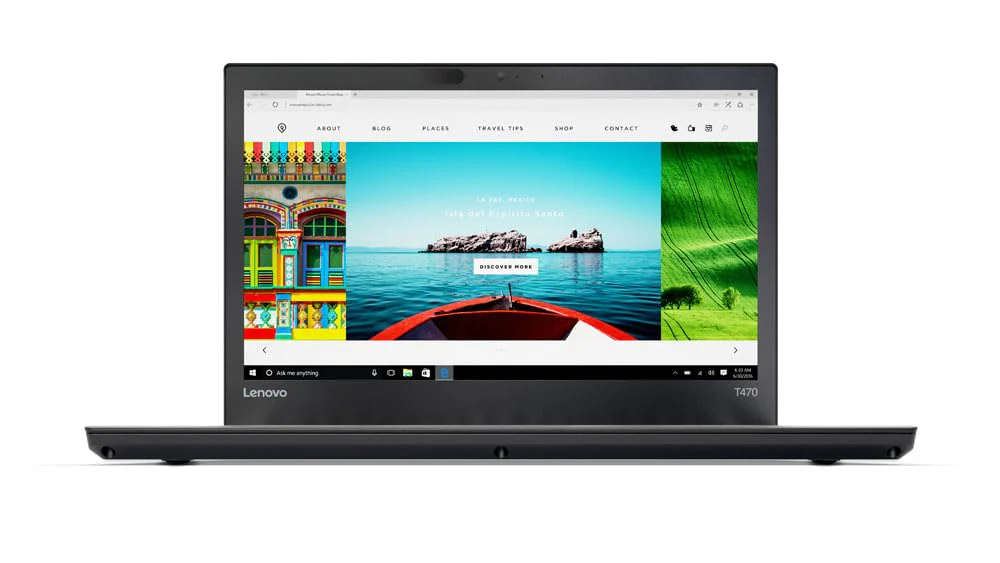 Lenovo ThinkPad T470 |1920x1080 Full HD | Intel Core i5-6300U | Windows 11 Pro | Norton Antivirus | Notebook Laptop Business (Generalüberholt) (128GB - 8GB RAM)
