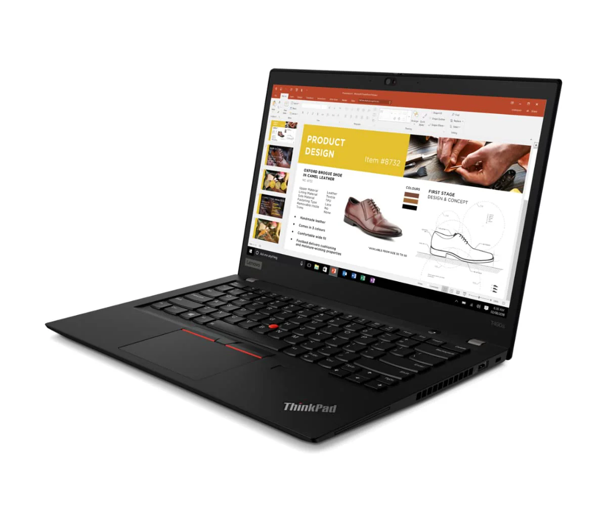Lenovo ThinkPad T490s 14 Zoll Full HD Intel Core i5 8365U 256GB SSD Festplatte 16GB Speicher Mricrosoft Windows 11 Pro Cam Notebook Laptop (Generalüberholt) - Image 4