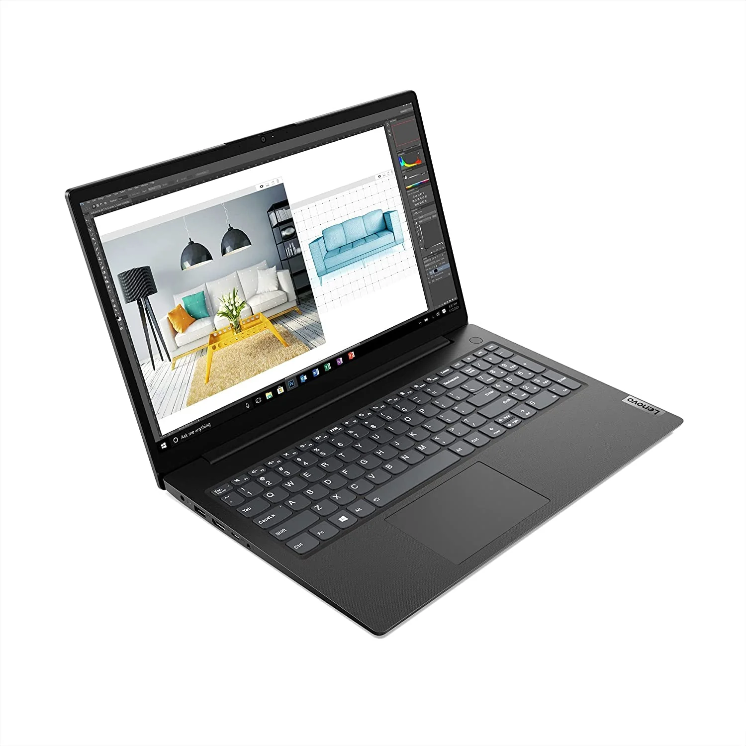Lenovo V15 - 15,6" FHD - Celeron N4500 - 8GB RAM - 500GB SSD - USB 3 - Windows 11 Pro #mit Funkmaus +Notebooktasche - Image 7