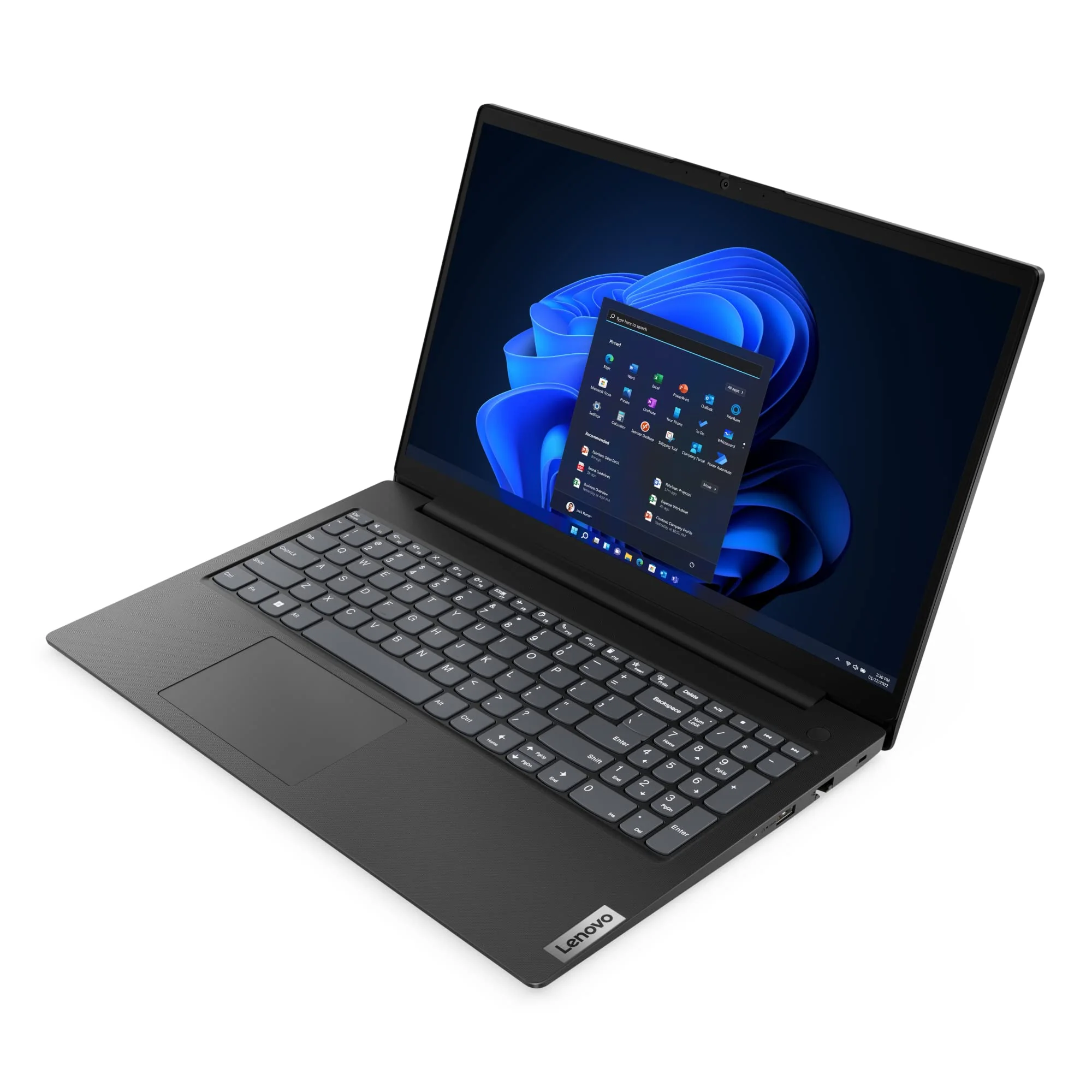 Lenovo 'V15' - 15,6" FHD - Ryzen 5 7520U - RAM: 8GB (DDR5) - SSD: 500GB - Windows 11 Pro #mit Funkmaus +Notebooktasche - Image 8