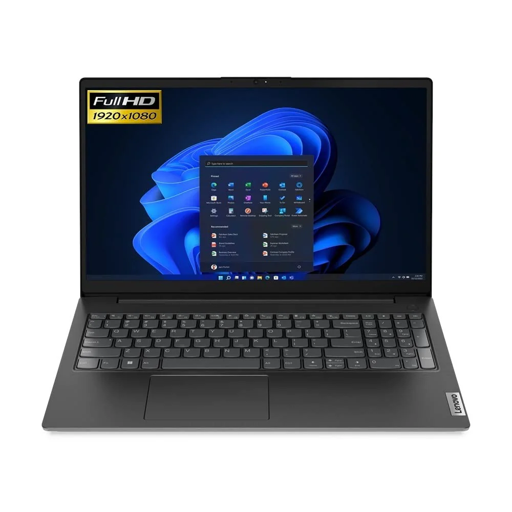 Lenovo V15 G4 Notebook 15,6" Intel i5-13420H @4,6GHz 16GB DDR4 512GB NVMe SSD FHD IPS Windows 11 Laptop, Schwarz //Notebooktasche