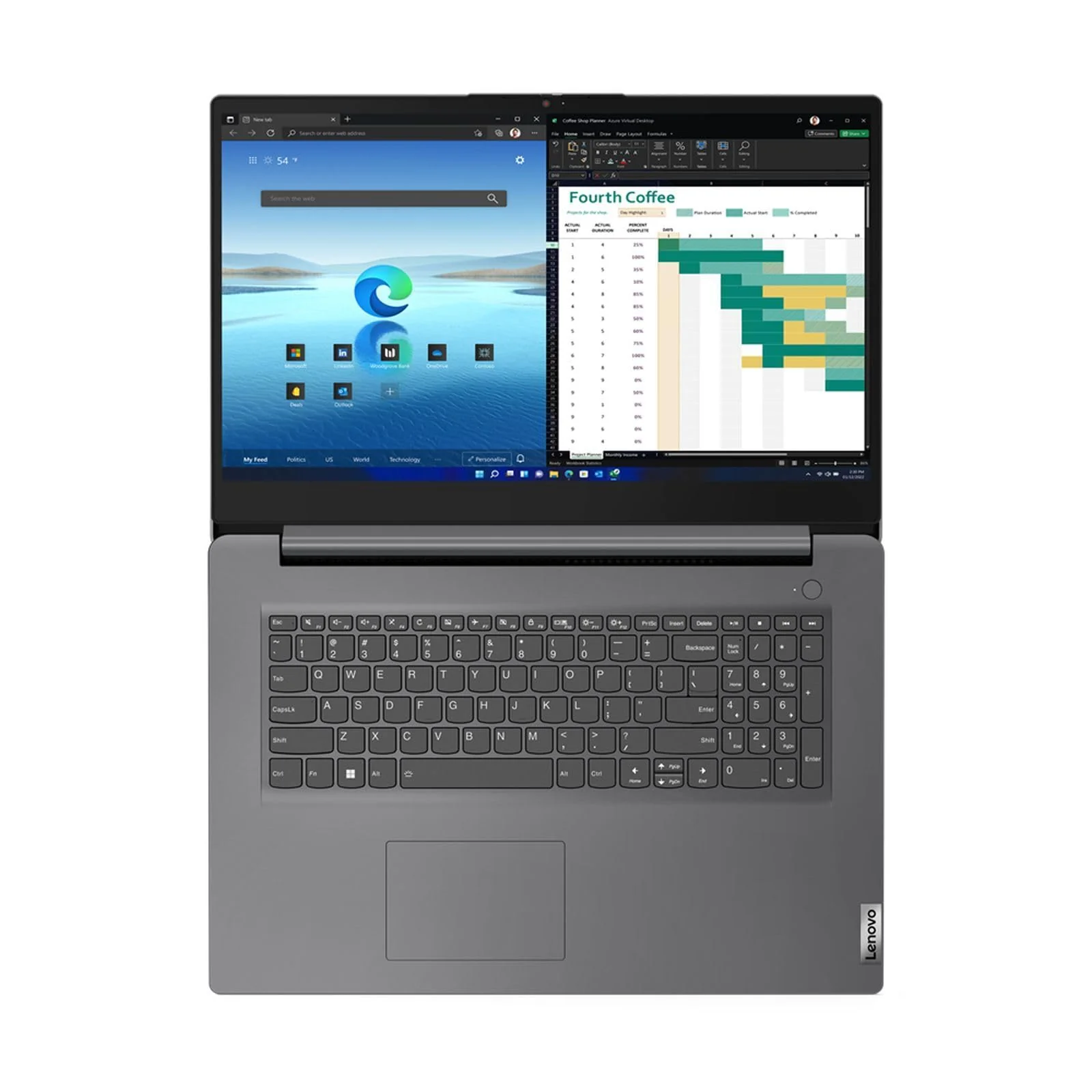 Lenovo V17 G4 IRU - 17,3" FHD, Core i5-13420H, 16GB RAM, 512GB SSD, Win11 Pro (83A2003FGE) - Image 5