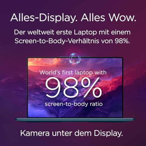 Lenovo Yoga Slim 9i Laptop | Copilot+ PC |14" 4K WQUXGA OLED Touch Display | Intel Core Ultra 7 | 32GB RAM | 1TB SSD | Intel Arc Grafik | Windows 11 Home | QWERTZ | Tidal Teal | 3 Jahre Premium Care - Image 10
