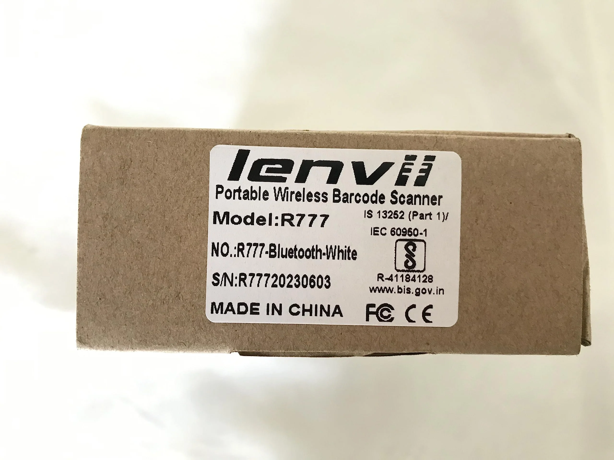 LENVII Mini Wireless Barcode Scanner Bluetooth 3-in-1 Portable Barcode Reader kabellos 1D/2D/QR Code Scanner mit Display Barcode Leser WIN/Android/iOS für Geschäft, Supermarkt, Lager(Weiß) - Image 9