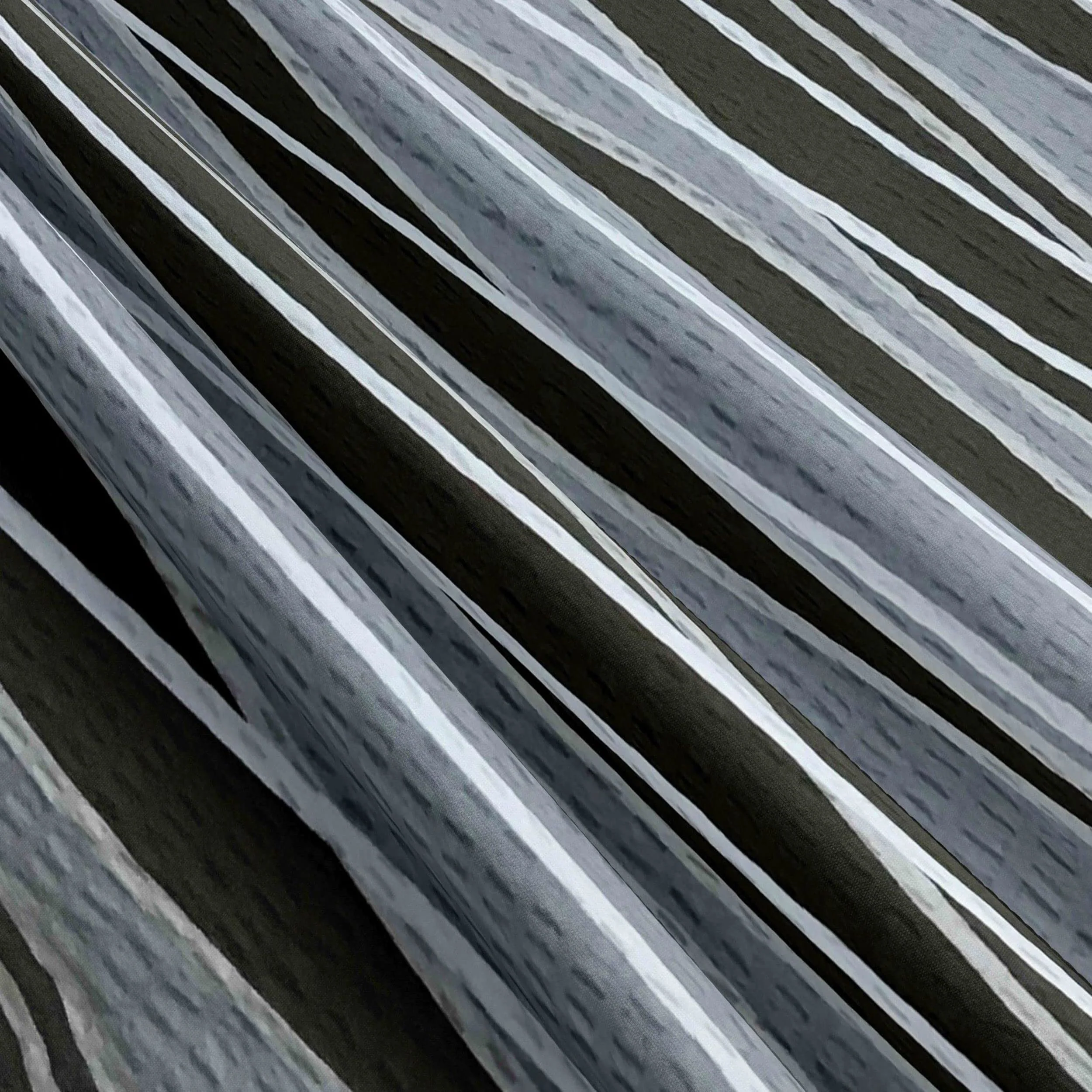 Leonado Vicenti - 4teilig Bettwäsche Seersucker 135x200 cm oder 155x220 cm mit Reißverschluss, Größe:135 x 200 cm, Farbe, Design:Schwarz Welle - Image 4
