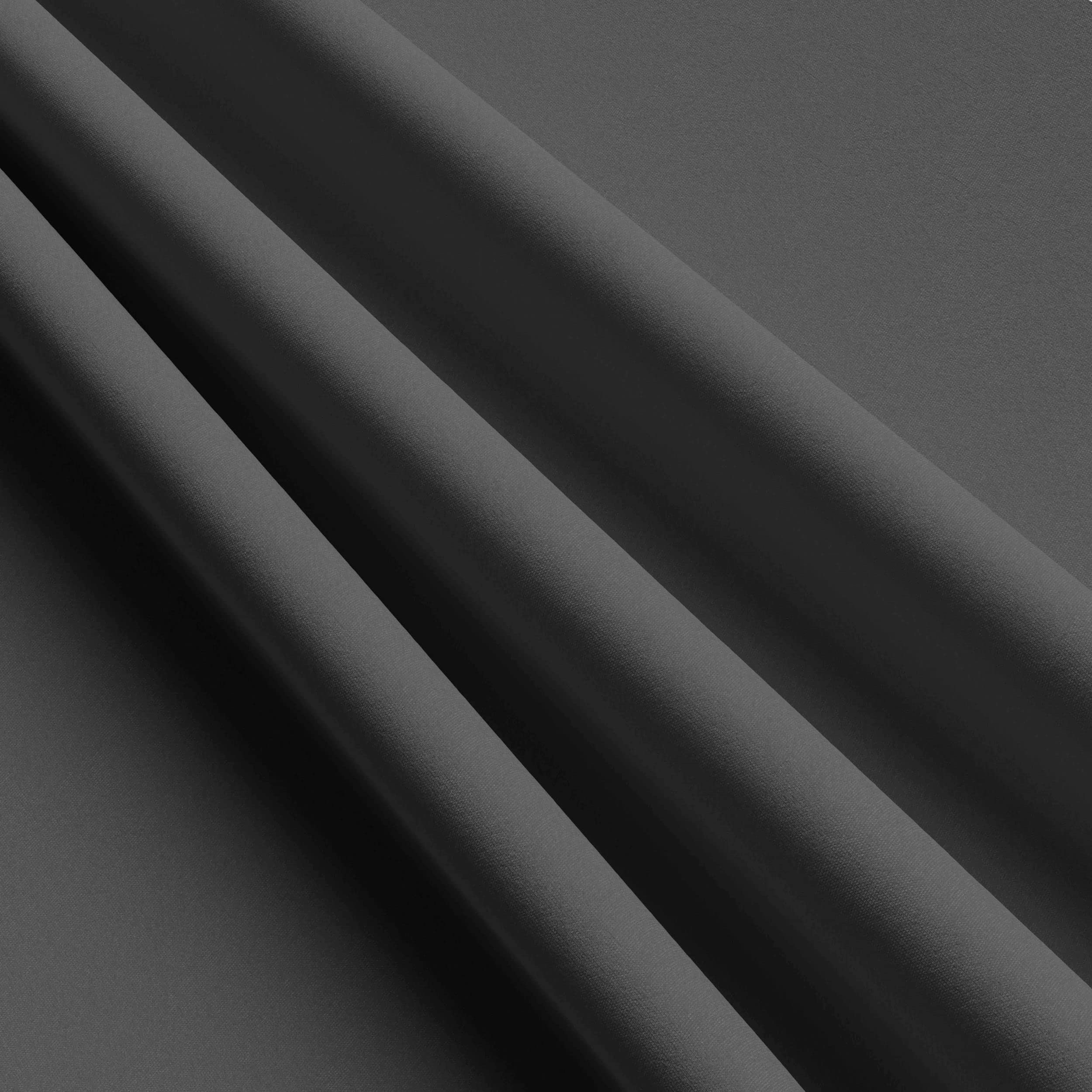 Leonado Vicenti Uni Bettwäsche-Set 135x200 Microfaser mit Reißverschluss Allen Farben wählbar, Farbe:Anthrazit - Image 6