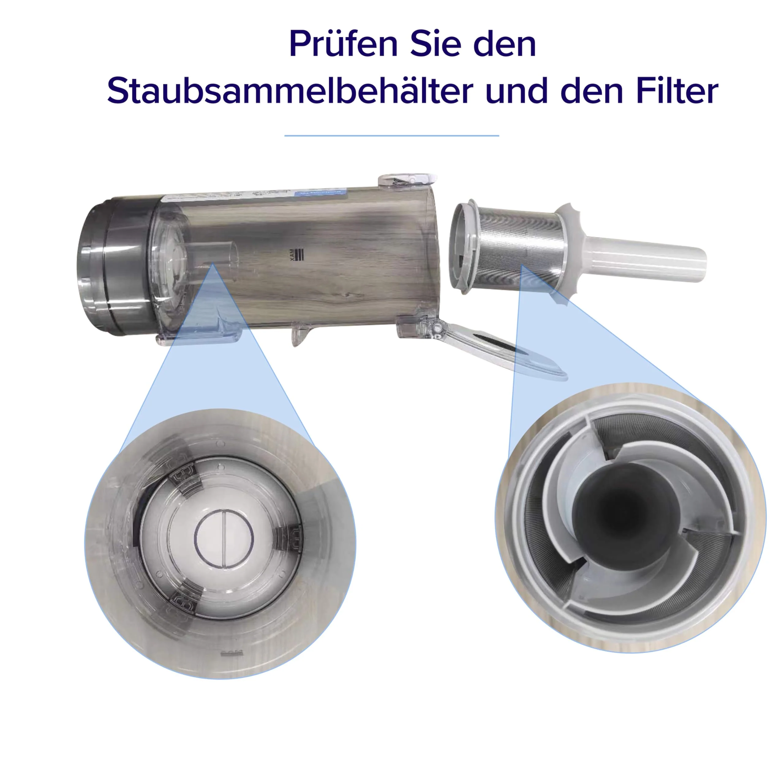Levoit Akku Staubsauger mit Tierhaardüse, Anti Haar Wrap, 4-in-1 Kabelloser Akkustaubsauger mit 99,9 Prozent Filterleistung, Beutelloser Akkusauger für Teppich Hartböden und Auto, LVAC 200 Gold - Image 2