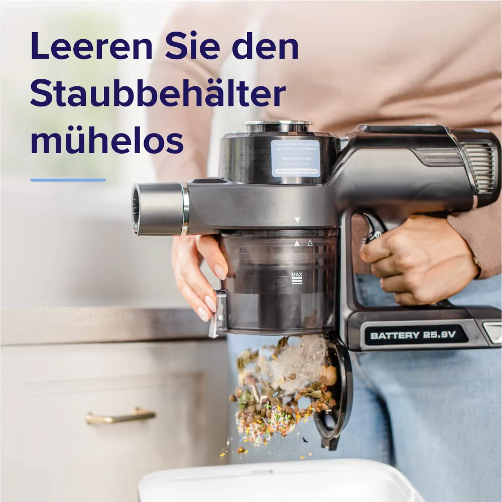 Levoit LSV-VF401-AEU, Akku Staubsauger, Grau, 300 W, 0.6 liters, 76 Dezibel - Image 6