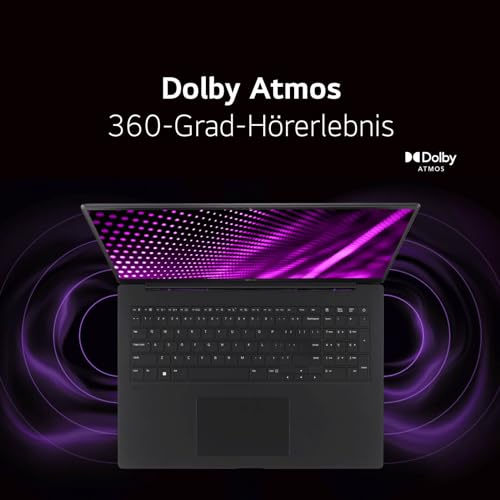 LG 2024 gram Pro 17 Zoll Notebook - 1379g Intel Core Ultra7, NVIDIA RTX3050 Laptop (32GB RAM, 2TB Dual SSD, 27h Akkulaufzeit, IPS Panel Anti-Glare Display, Win 11 Pro) - Schwarz - Image 4