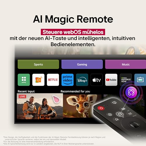 LG 50QNED86A6C TV 50 Zoll (127 cm) 4K QNED evo AI TV (α7 Gen8 4K AI Prozessor, webOS 25, 60Hz) [Modelljahr 2025] - Image 5