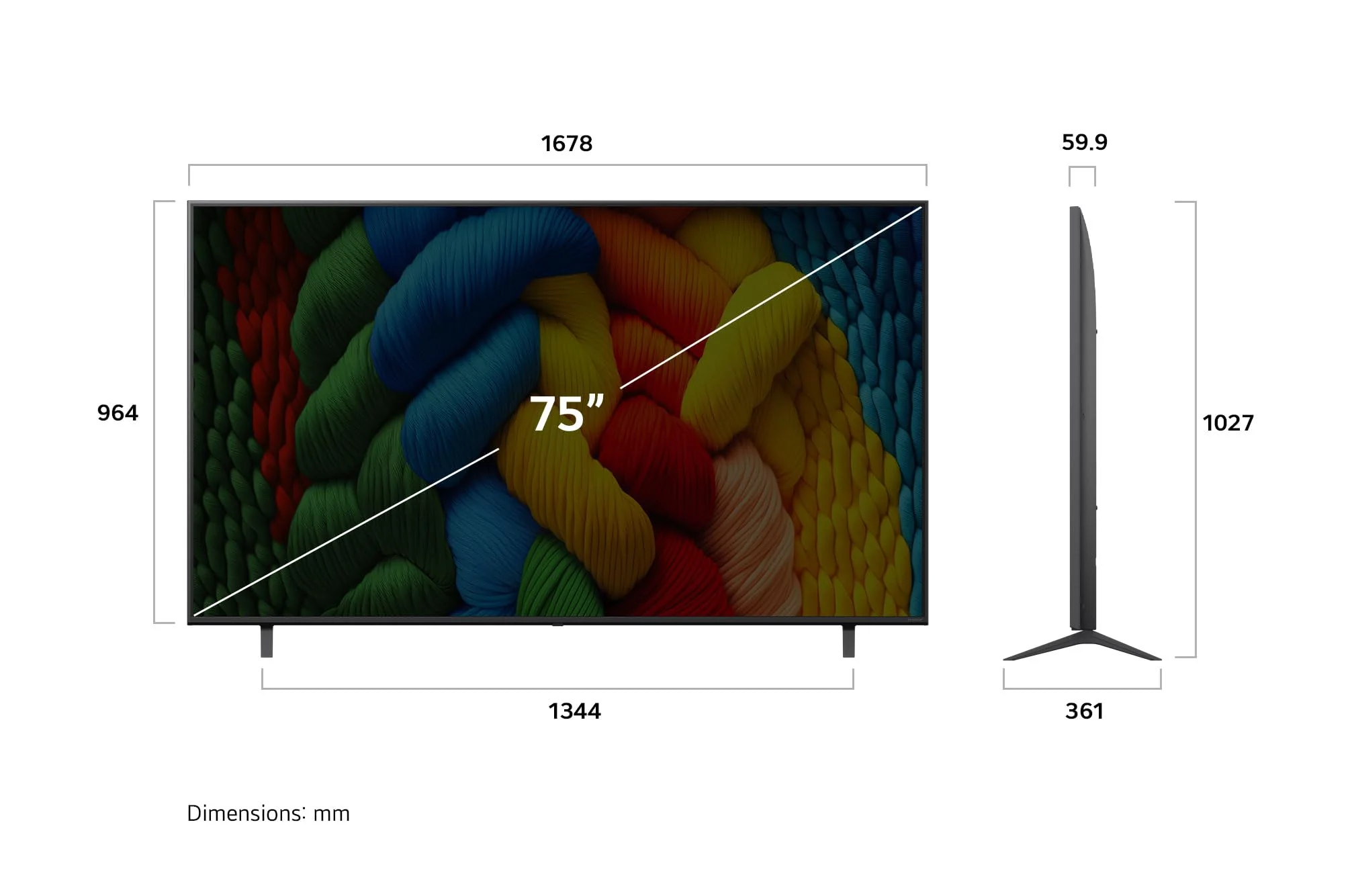 LG 75NANO80A6B TV 75 Zoll (190 cm) 4K NanoCell AI TV (α7 Gen8 4K AI Prozessor, webOS 25, 60Hz) [Modelljahr 2025] - Image 10