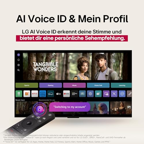 LG 75NANO80A6B TV 75 Zoll (190 cm) 4K NanoCell AI TV (α7 Gen8 4K AI Prozessor, webOS 25, 60Hz) [Modelljahr 2025] - Image 5