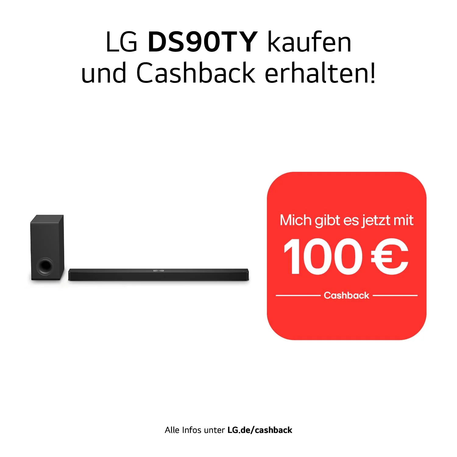 LG DS90TY 5.1.3 Dolby Atmos Soundbar (570W) mit kabellosem Subwoofer (Wow Cast, HDMI, Bluetooth) [2024], Schwarz - Image 8