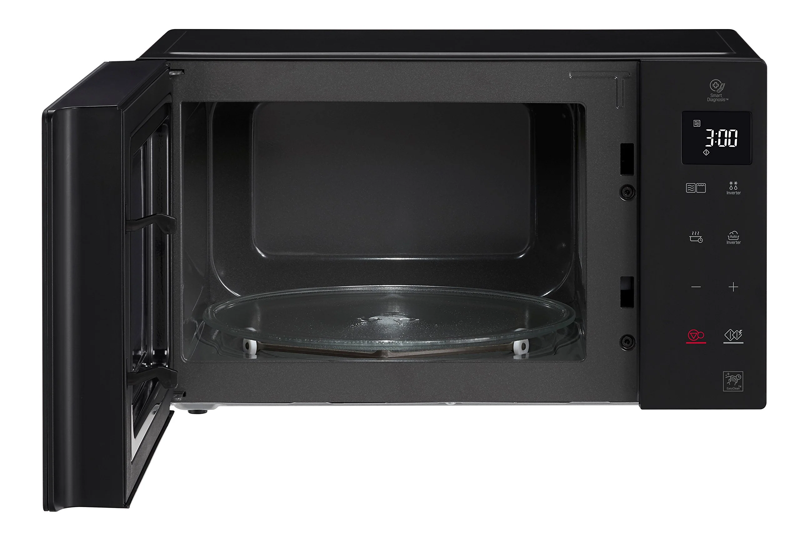 LG Electronics MH6535NBS Mikrowelle mit Grill | Smart Inverter Technologie | 1000 W | 25 L | 32 Automatikprogramme | Digitaldisplay - Image 8