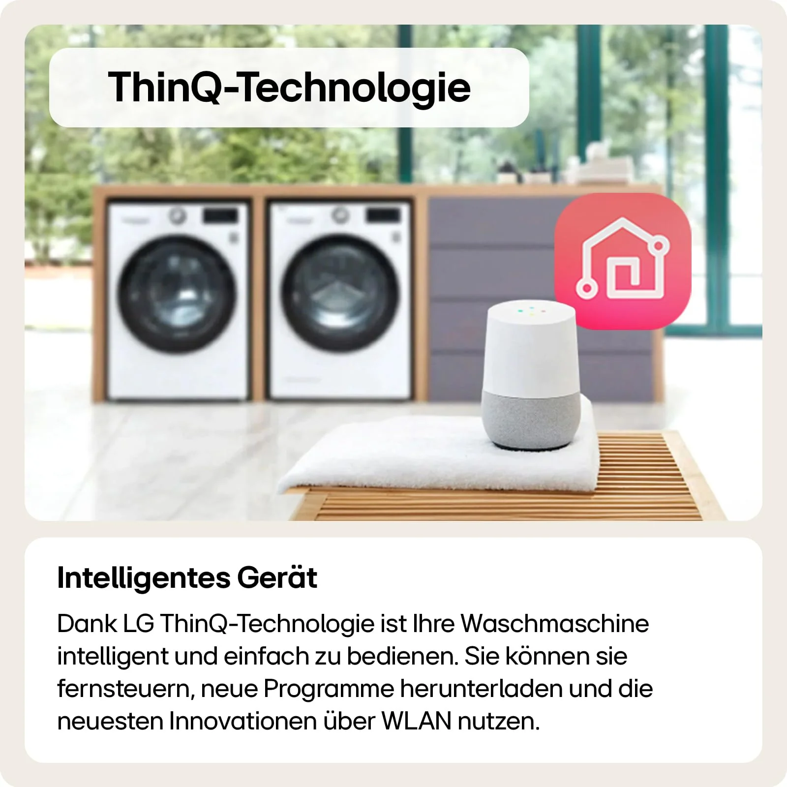 LG F2V7SLIM9, Klasse A, Waschmaschine Slim 9 kg, 60x47.5x85 cm, Wi-Fi, AI Direct Drive, Tiefenreinigung mit Dampf, TurboWash 360°, Außentür aus Gehärtetem Glas, Weiß mit Schwarzem Bullaugenring - Image 7