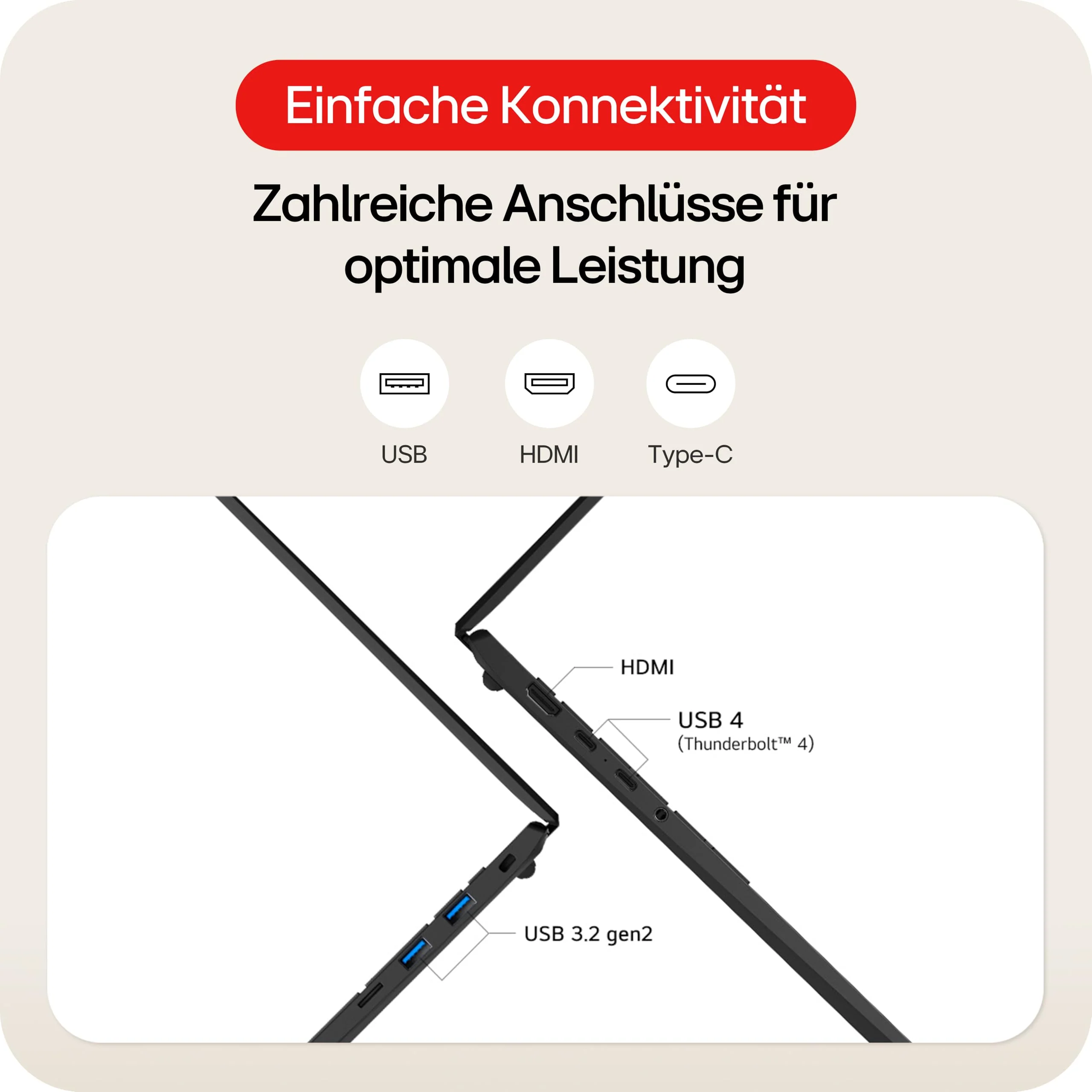 LG gram 17 Zoll Laptop - Intel Core Ultra 7 (16GB RAM, 1TB SSD, Intel Arc Graphics, Windows 11 Home, Bluetooth 5.3, 2xThunderbold 4) - Grau, 17Z90TL-G.AU79G - Image 12