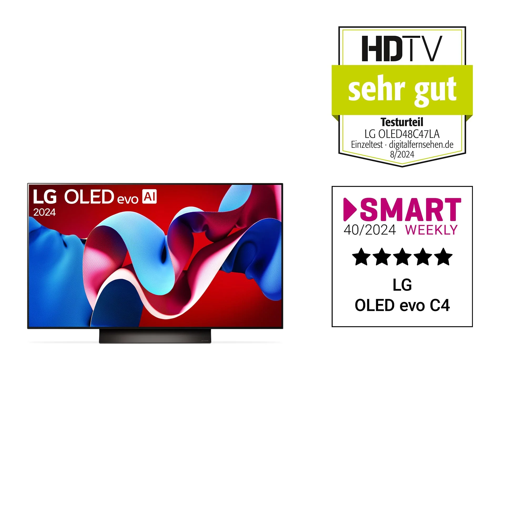 LG OLED48C47LA TV 48" (121 cm) OLED evo Fernseher (α9 Gen7 4K AI-Prozessor, webOS 24, Dolby Vision, bis zu 120Hz) [Modelljahr 2024] - Image 10