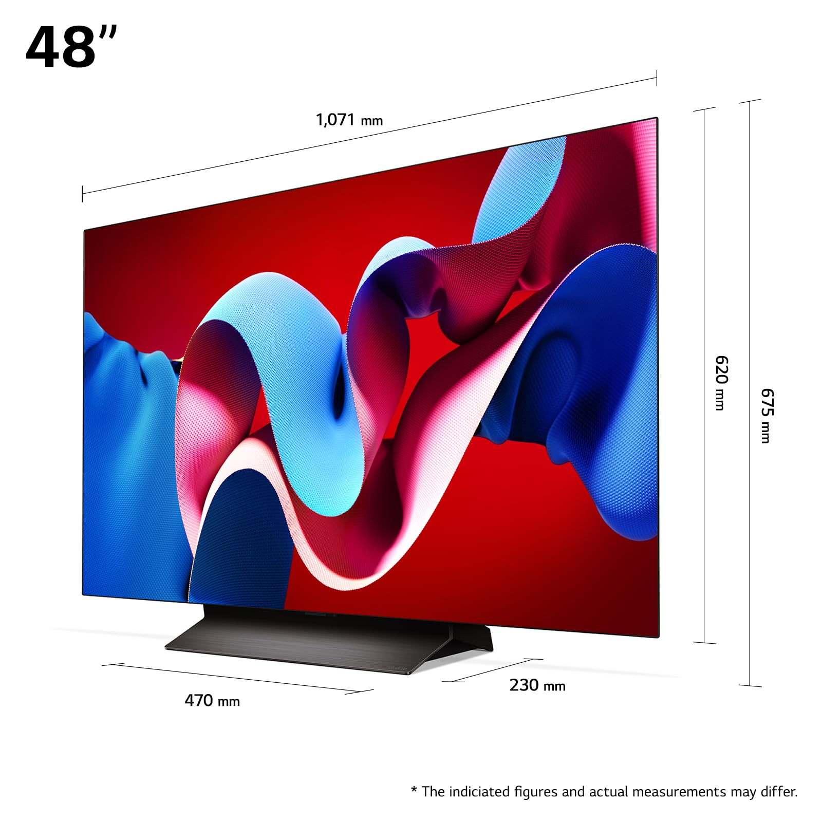 LG OLED48C47LA TV 48" (121 cm) OLED evo Fernseher (α9 Gen7 4K AI-Prozessor, webOS 24, Dolby Vision, bis zu 120Hz) [Modelljahr 2024] - Image 11
