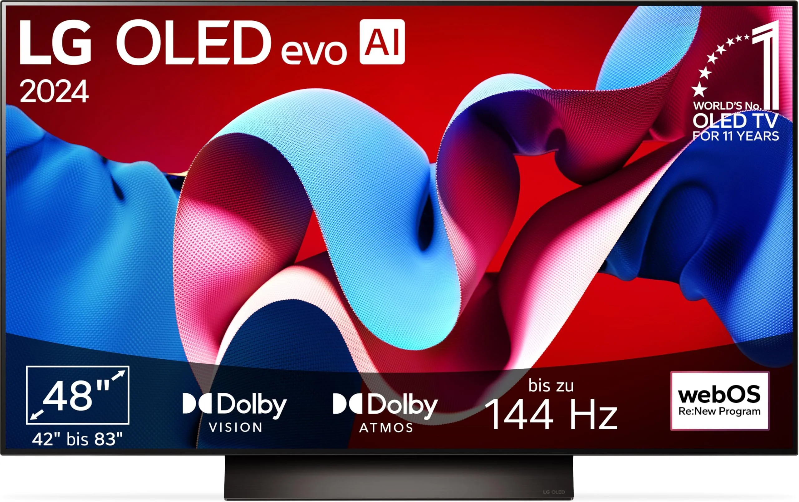 LG OLED48C47LA TV 48" (121 cm) OLED evo Fernseher (α9 Gen7 4K AI-Prozessor, webOS 24, Dolby Vision, bis zu 120Hz) [Modelljahr 2024] - Image 13