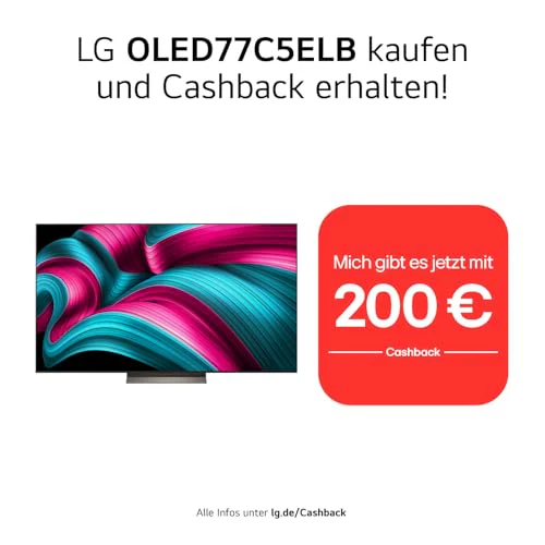 LG OLED77C5ELB TV 77 Zoll (195 cm) 4K OLED evo AI TV (α9 Gen8 4K AI Prozessor, webOS 25, 120Hz (VRR bis zu 144Hz)) [Modelljahr 2025] - Image 17