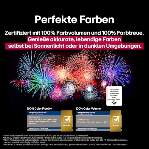 LG OLED77C5ELB TV 77 Zoll (195 cm) 4K OLED evo AI TV (α9 Gen8 4K AI Prozessor, webOS 25, 120Hz (VRR bis zu 144Hz)) [Modelljahr 2025] - Image 8