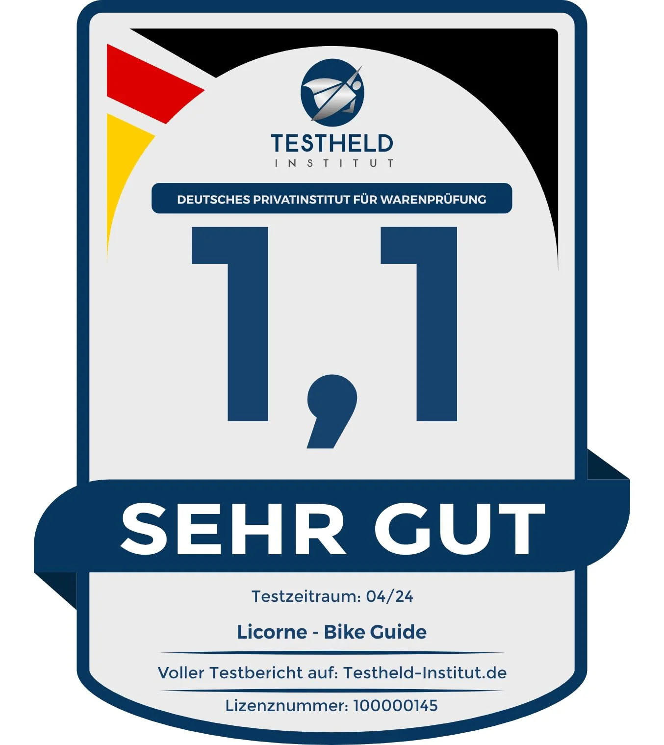 Licorne Bike Guide Premium Mountainbike in 20, 24, 26, 27.5 und 29 Zoll Fahrrad für Mädchen Jungen Herren und Damen (24 Zoll, Schwarz/Blau/Lime) - Image 3