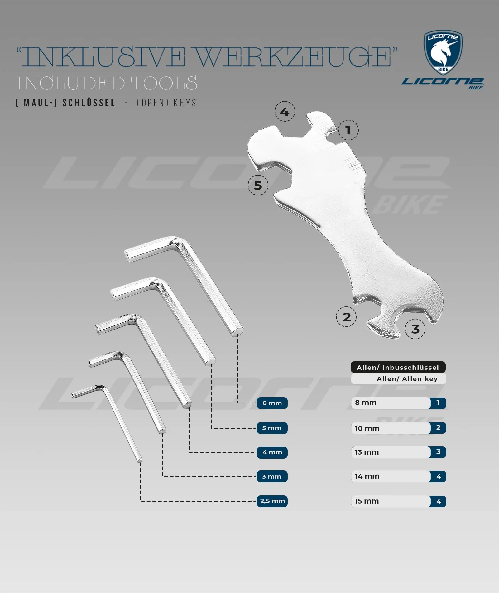 Licorne Bike Premium TrekkingBike in 28 Zoll - Fahrrad für Herren, Jungen, Mädchen und Damen - Shimano 21 Gang-Schaltung - Citybike - Männerfahrrad - L-V-ATB - Schwarz/Grau - Image 3