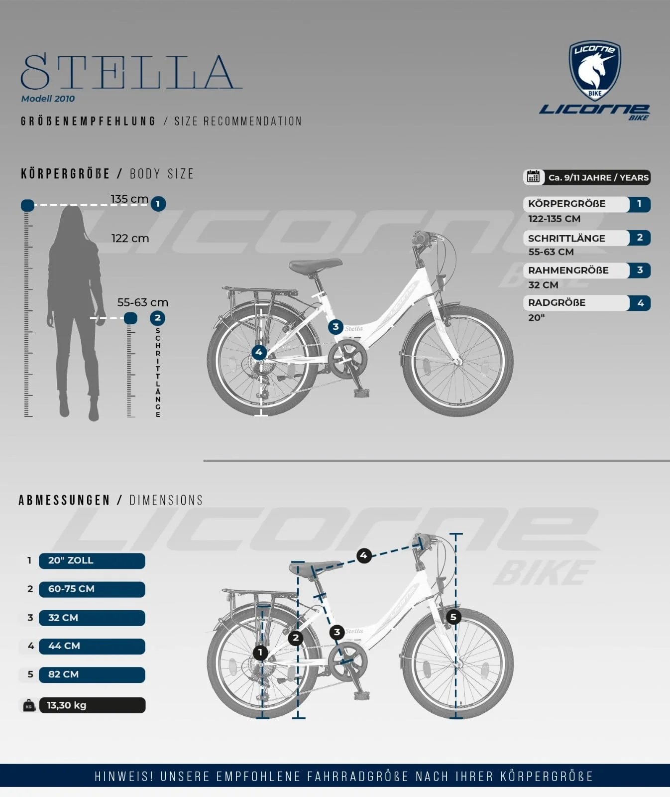 Licorne Bike Stella Premium City Bike 20 Zoll 6 Gang Fahrrad für Mädchen Herren und Damen 21 Gang Holland Citybike (Rosa 20 Zoll)… - Image 6