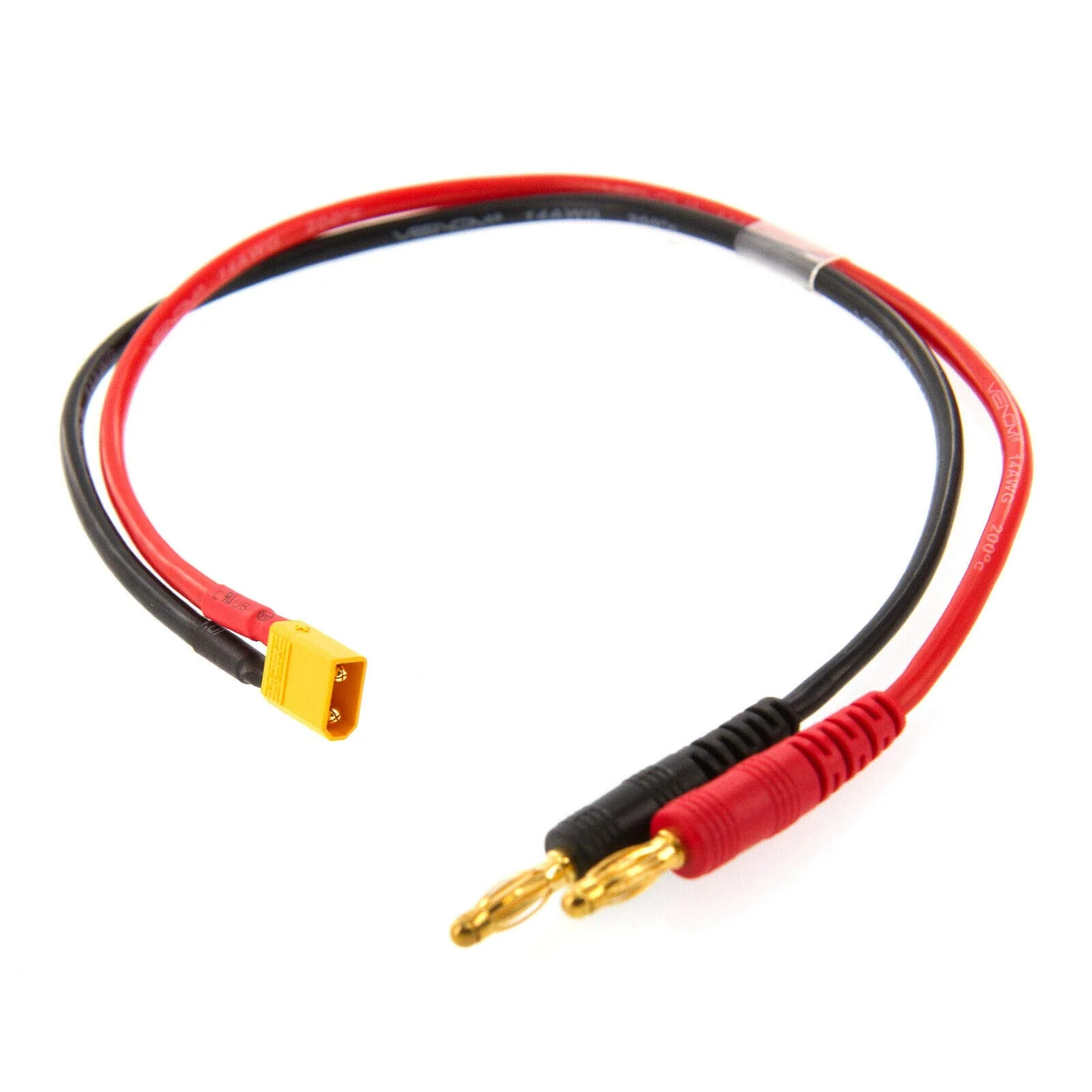 LinsyRC 2-Pack XT30 Männlich auf 4MM 4.0MM Bananenstecker Rundstecker RC Akku Ladekabel Adapter für RC Helikopter Quadcopter Lipo Akku (XT30 Ladekabel) - Image 4