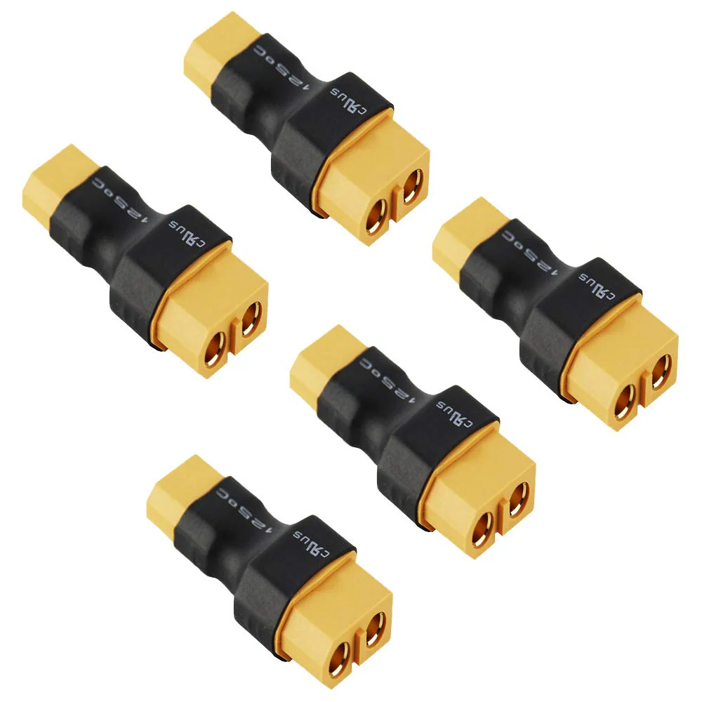 LINSYRC 5-Pack XT30 Männlich Stecker auf XT60 Buchse Steckeradapter für RC-Batteriedrohnen - Image 2