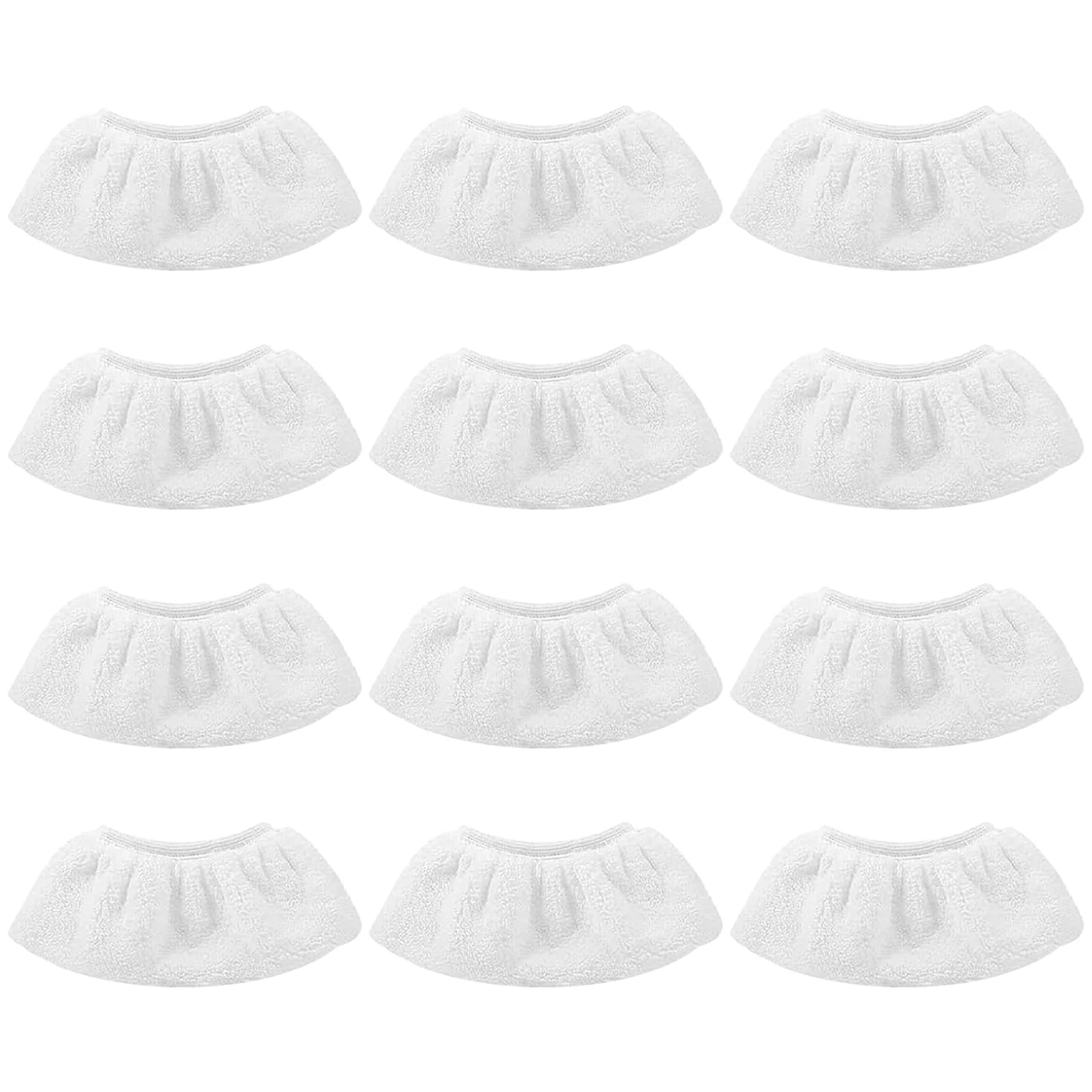 Littlegaofeithing Dampfreiniger Mikrofaser Ersatztücher Set - 12 x Ersatzbezug Tücher für Handdampfreiniger - waschmaschinengeeignet - Dampfreiniger Zubehör - Image 4