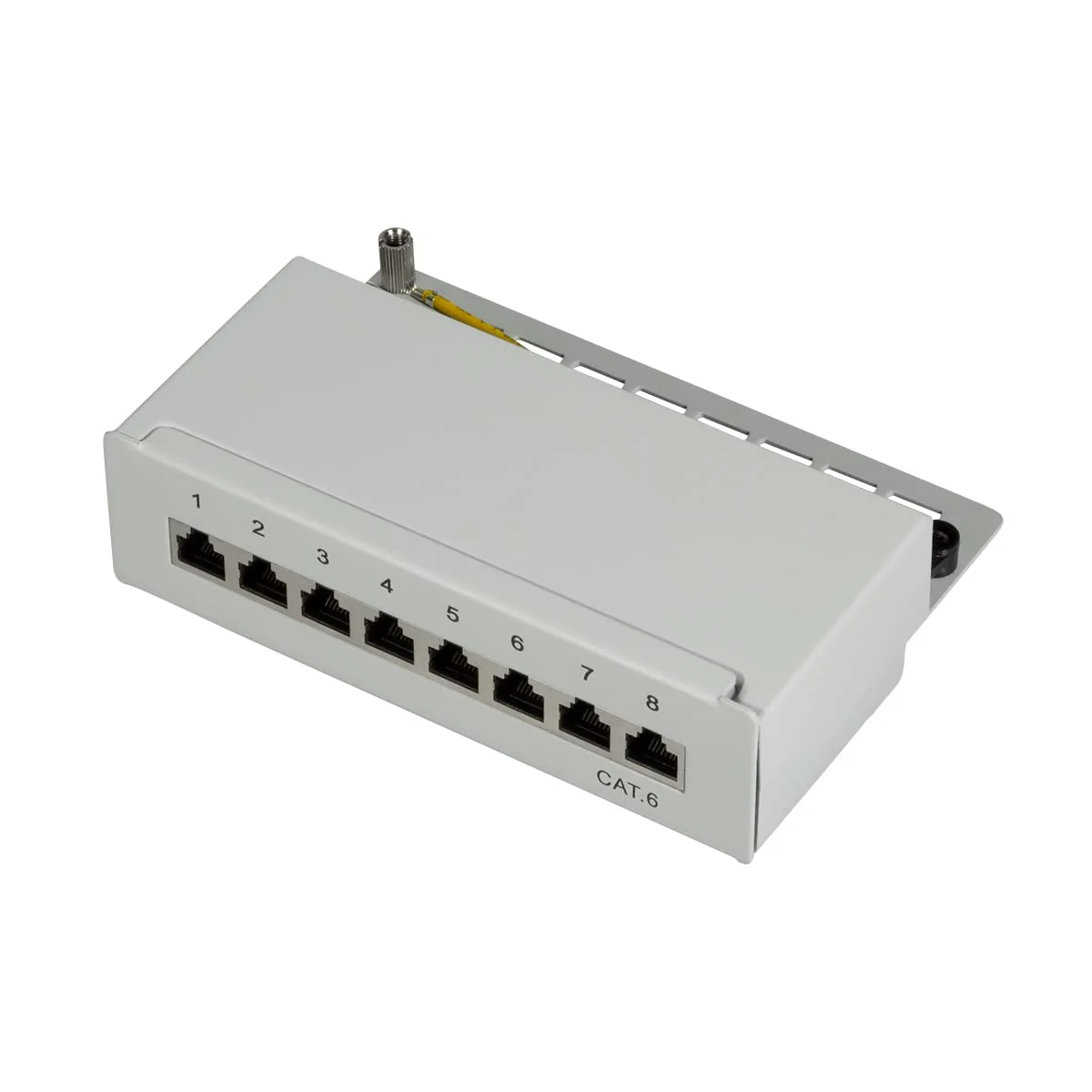 LogiLink Professional Cat.6 (250 MHz) Patchpanel - Verteilerfeld, Tisch/Wand/Desktop, STP (geschirmt) 8-Port (RJ45) - Image 15