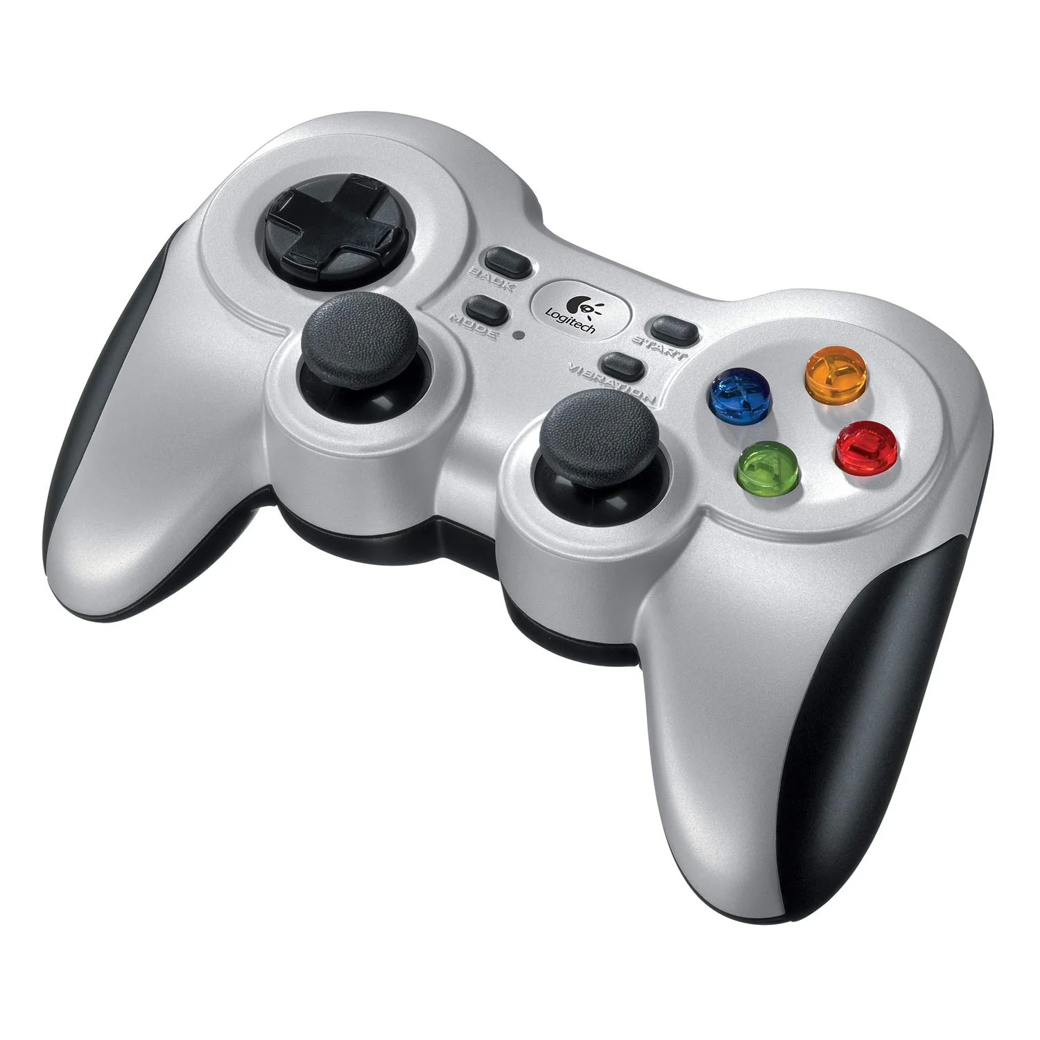 Logitech F710 kabelloses Gamepad, Spiele-Controller mit Konsolenartigem Layout, 4 Tasten D-Pad, Komfortable Griffflächen, PC - Grau/Schwarz - Image 5