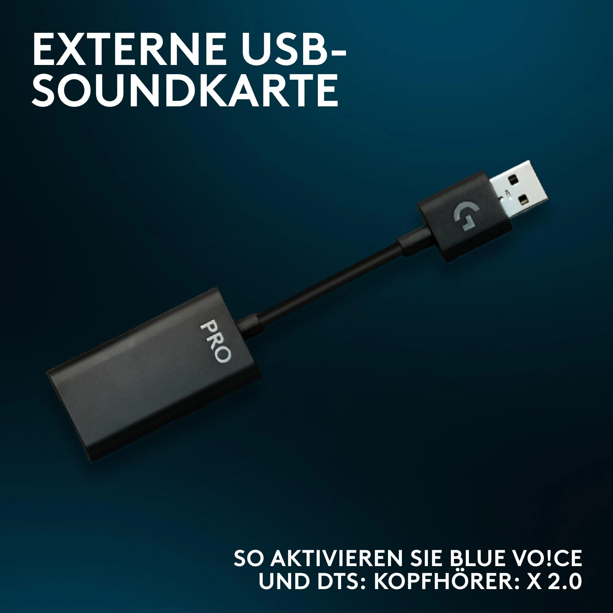 Logitech G Pro X SE Kabelgebundenes Gaming Headset mit Mikrofon: Abnehmbares Mikrofon, DTS Headphone:X 7.1, inkl. USB DAC, für PC, Xbox One, Xbox Series X|S, PS5, PS4 - Schwarz - Image 6