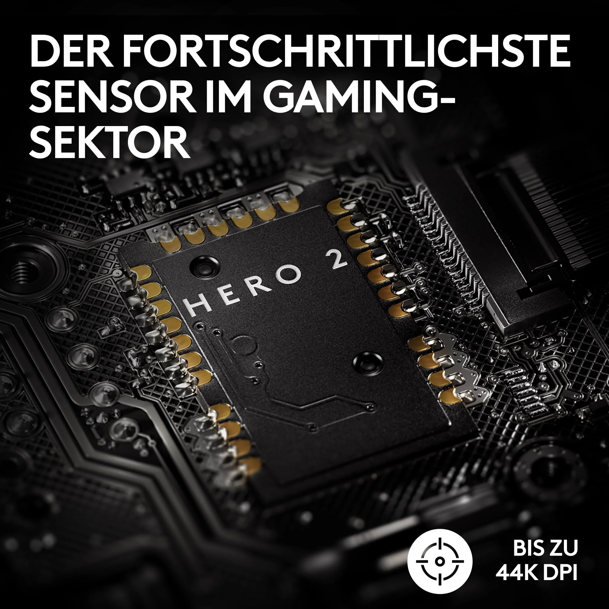 Logitech G PRO X SUPERLIGHT 2 LIGHTSPEED Kabellose Gaming-Maus, West Europa Verpackung, Lightweight, 60g, 8K-Abrufrate, 44K DPI, 5 programmierbare Tasten, USB-C, PC & Mac - Schwarz - Image 10