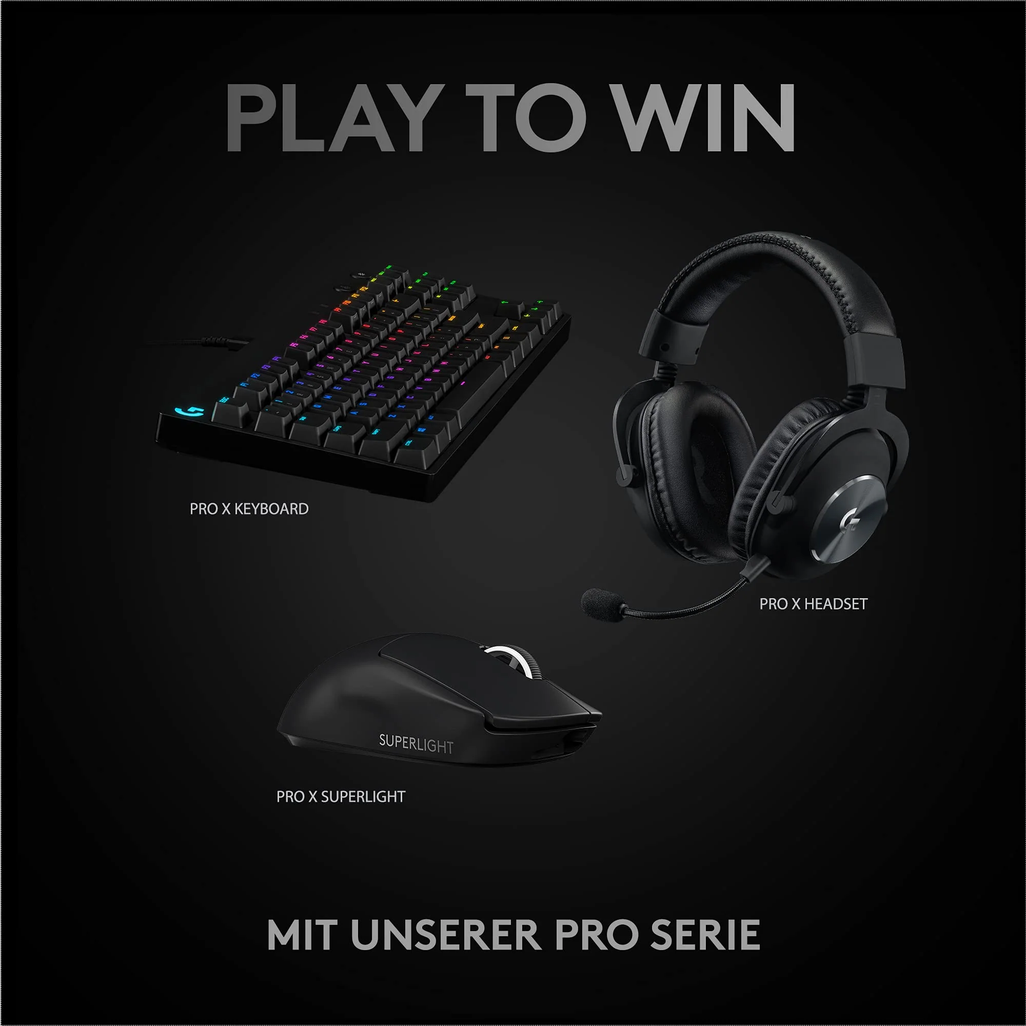 Logitech G PRO X SUPERLIGHT kabellose Gaming-Maus mit HERO 25K Sensor, Ultra-leicht mit 63g, 5 programmierbare Tasten, 70 Stunden Akkulaufzeit, PTFE-Füße ohne Zusatzstoffe, PC/Mac - Schwarz - Image 9