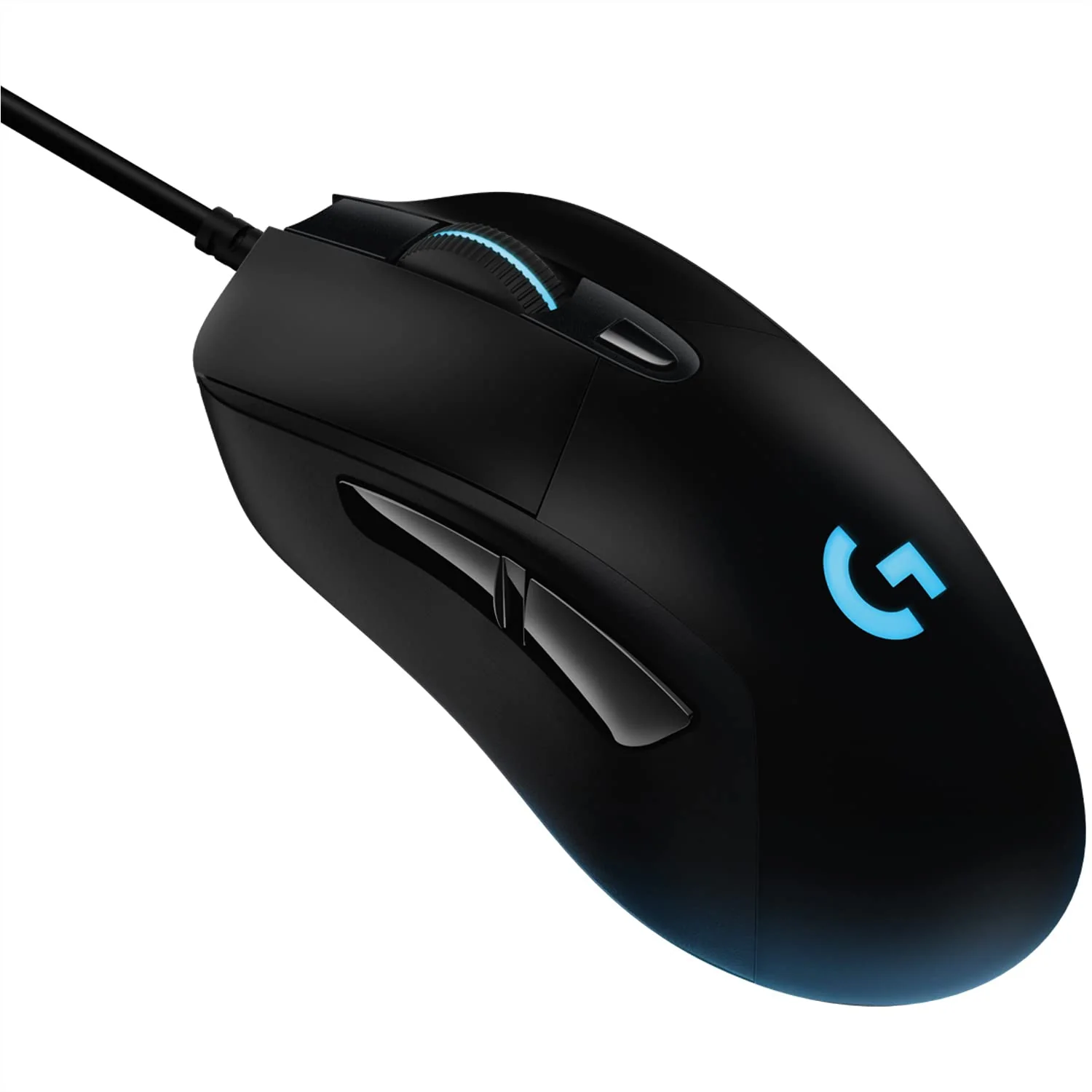 Logitech G403 HERO Gaming-Maus mit HERO 25K DPI Sensor, LIGHTSYNC RGB, geringes Gewicht von 87g und optionales 10g Gewicht, geflochtenes Kabel, PC/Mac - Schwarz - Image 7