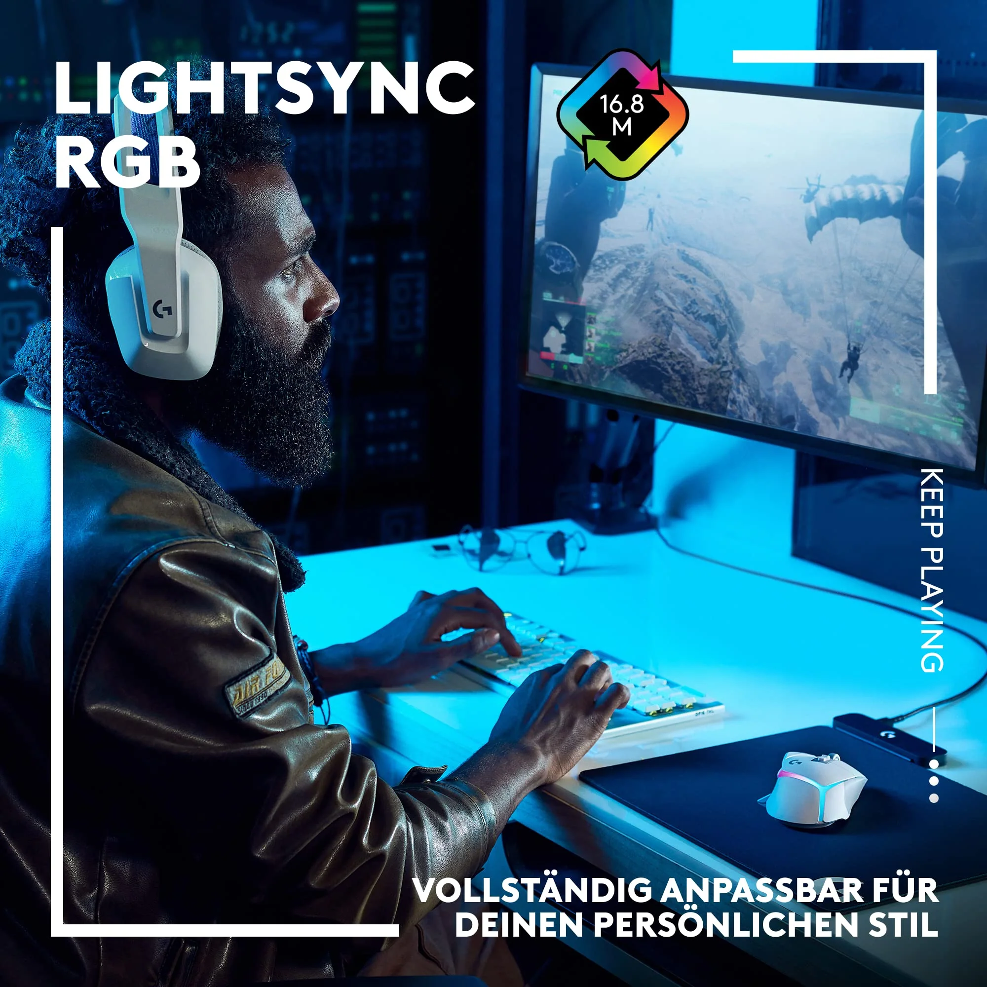 Logitech G502 X PLUS LIGHTSPEED Kabellose RGB-Gaming-Maus - Optische Maus mit LIGHTFORCE Hybridschaltern, LIGHTSYNC RGB, HERO 25K Gaming-Sensor, Kompatibel mit PC - macOS/Windows - Schwarz - Image 11
