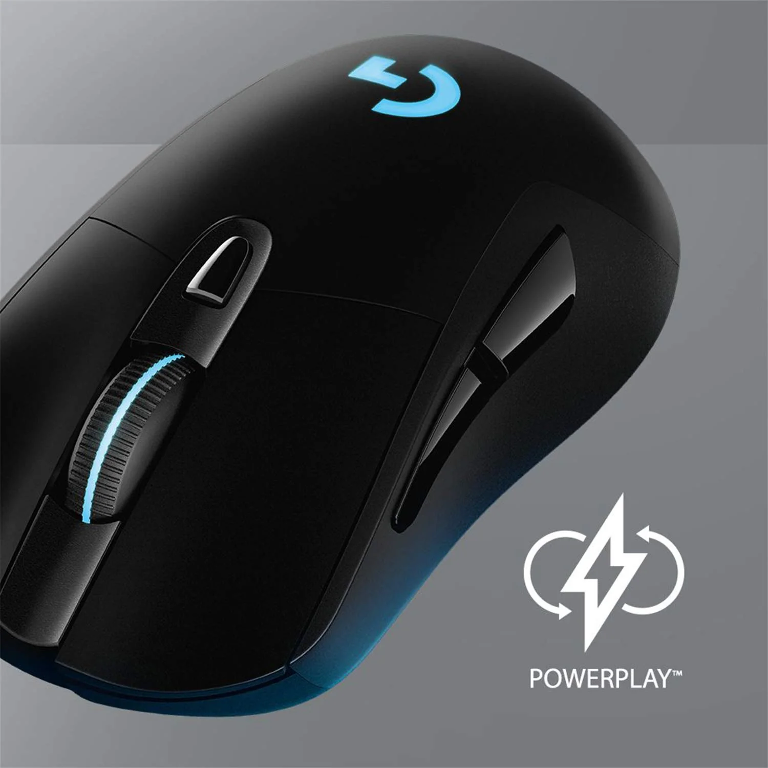 Logitech G703 LIGHTSPEED kabellose Gaming-Maus mit HERO 25K DPI Sensor, Wireless Verbindung, LIGHTSYNC RGB, POWERPLAY-kompatibel, geringes Gewicht von 95g, PC/Mac - Schwarz - Image 4